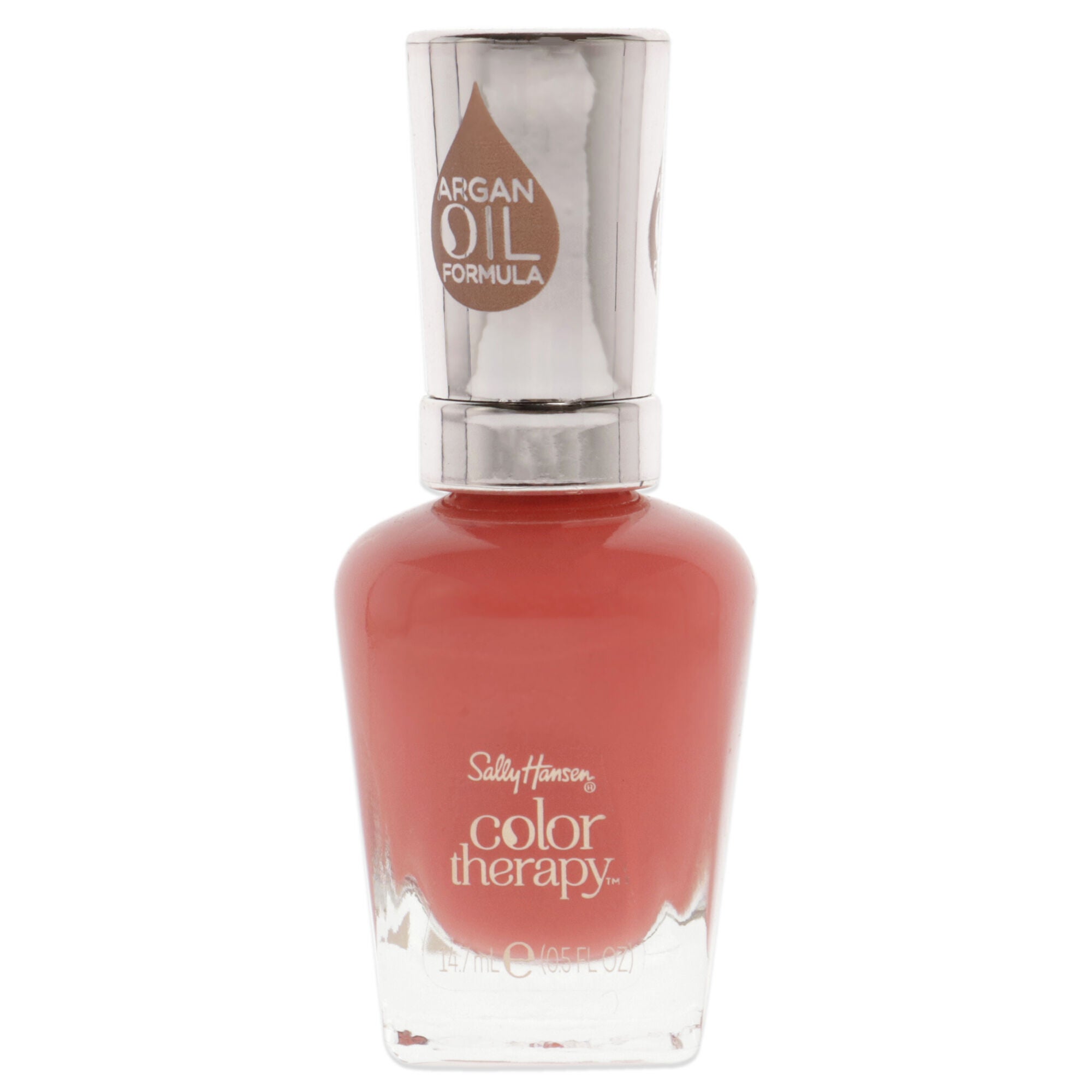 Color Therapy Nail Polish - 320 Aurant You Relaxed by Sally Hansen for Women - 0.5 oz Nail Polish, Pink, hi-res image number 0