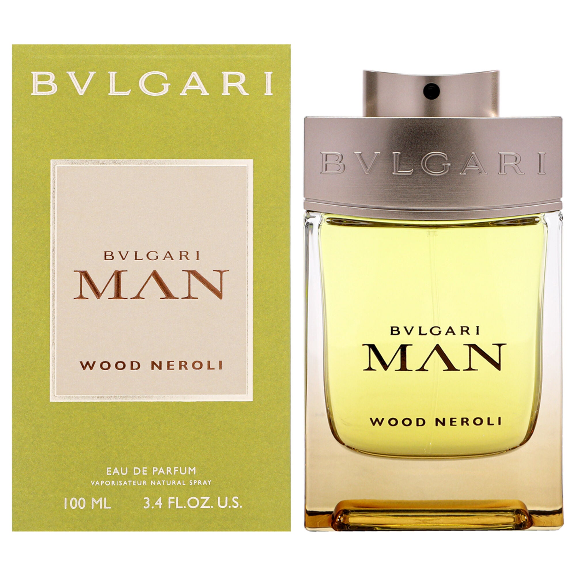 Bvlgari Man Wood Neroli by Bvlgari for Men - 3.4 oz EDP Spray, See Description, hi-res image number 0
