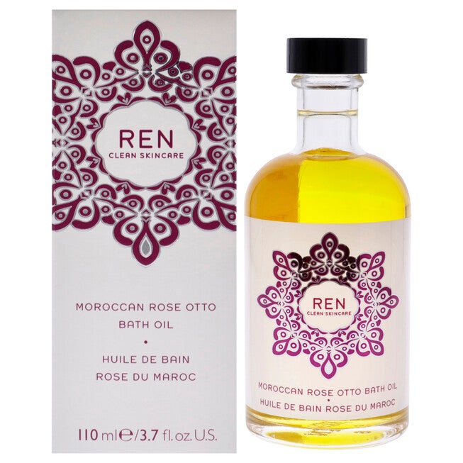 Moroccan Rose Otto Bath Oil by REN for Unisex - 3.7 oz Oil, NA, hi-res image number null