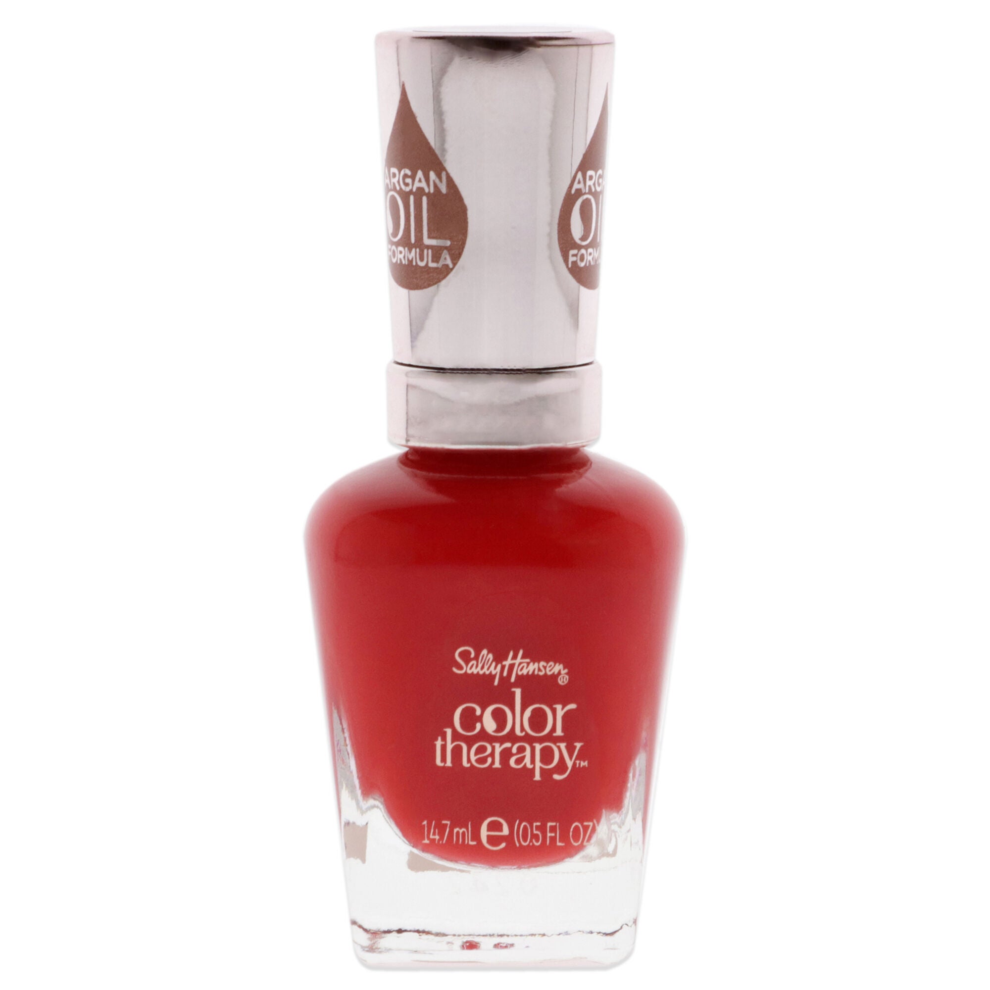 Color Therapy Nail Polish - 340 Red-Iance by Sally Hansen for Women - 0.5 oz Nail Polish, , alternate image number 3