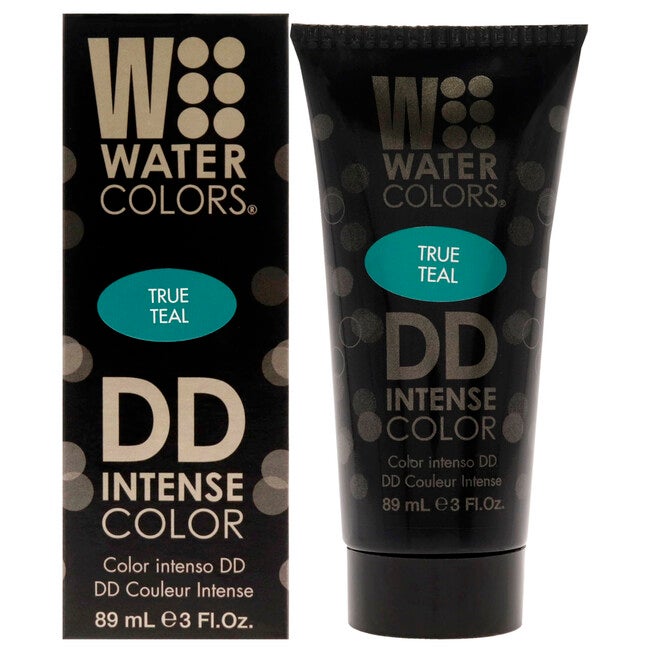 Watercolors DD Intense Color - True Teal by Tressa for Unisex - 3 oz Hair Color, NA, hi-res image number null
