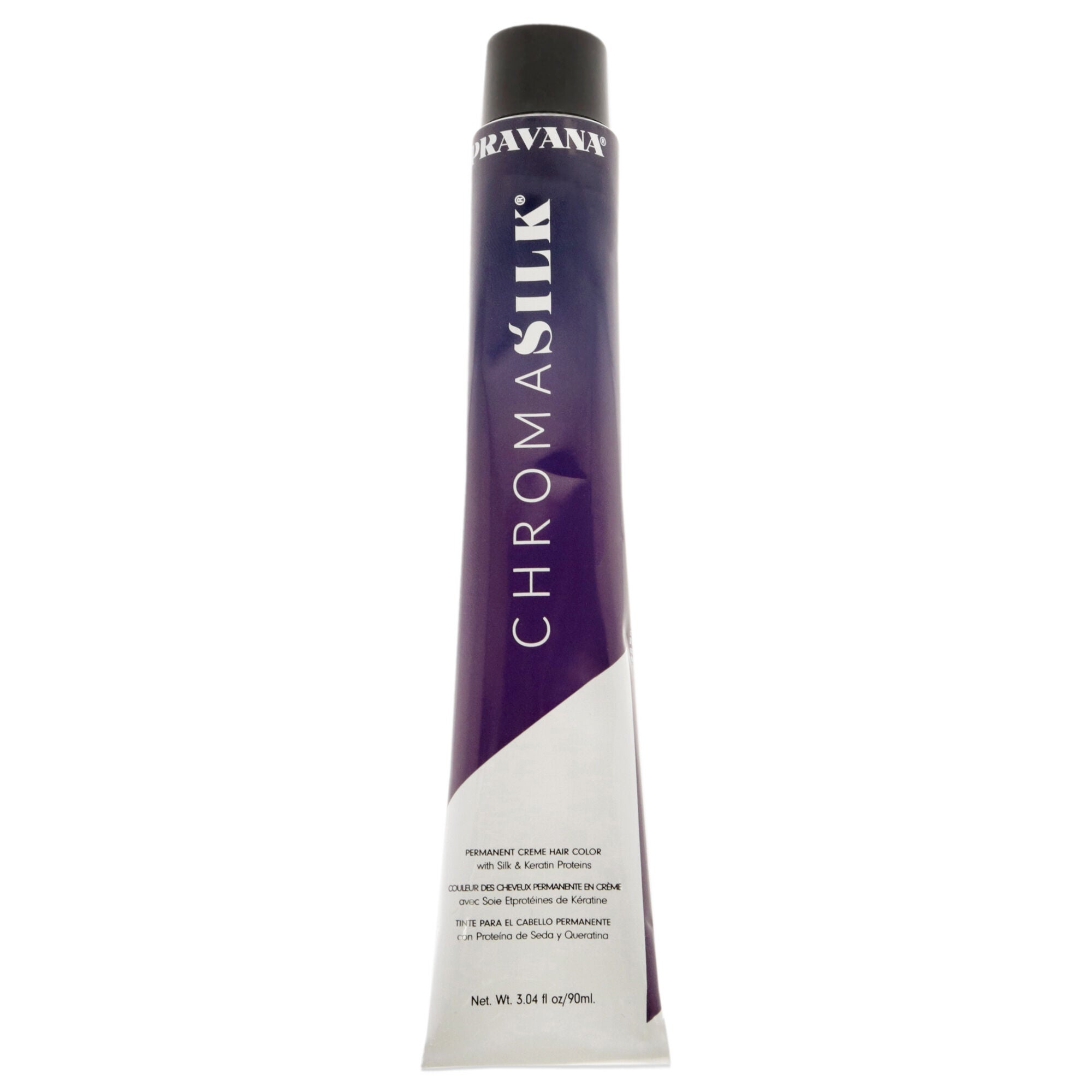 ChromaSilk Creme Hair Color - 6.37 Dark Golden Violet Blonde by Pravana for Unisex - 3 oz Hair Color, See Description, alternate image number 3