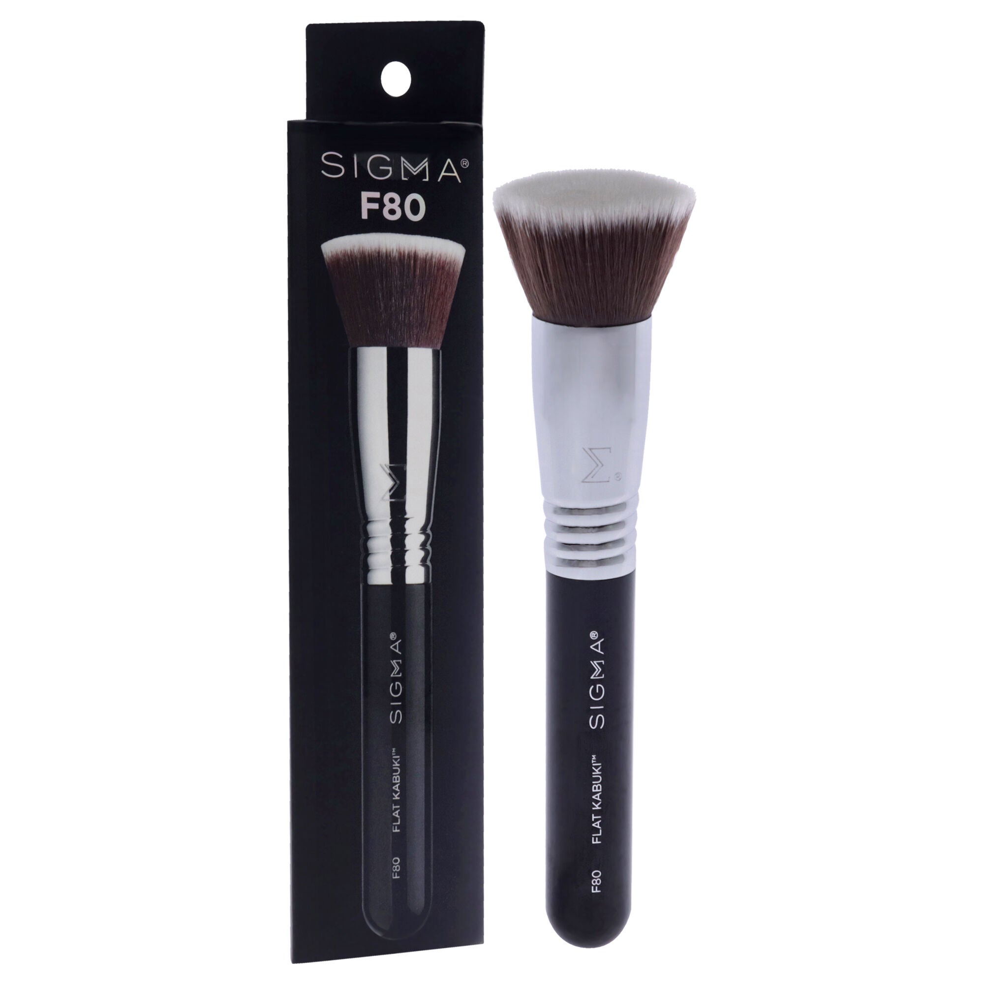 Flat Kabuki Brush - F80 by SIGMA for Women - 1 Pc Brush, , alternate image number 2