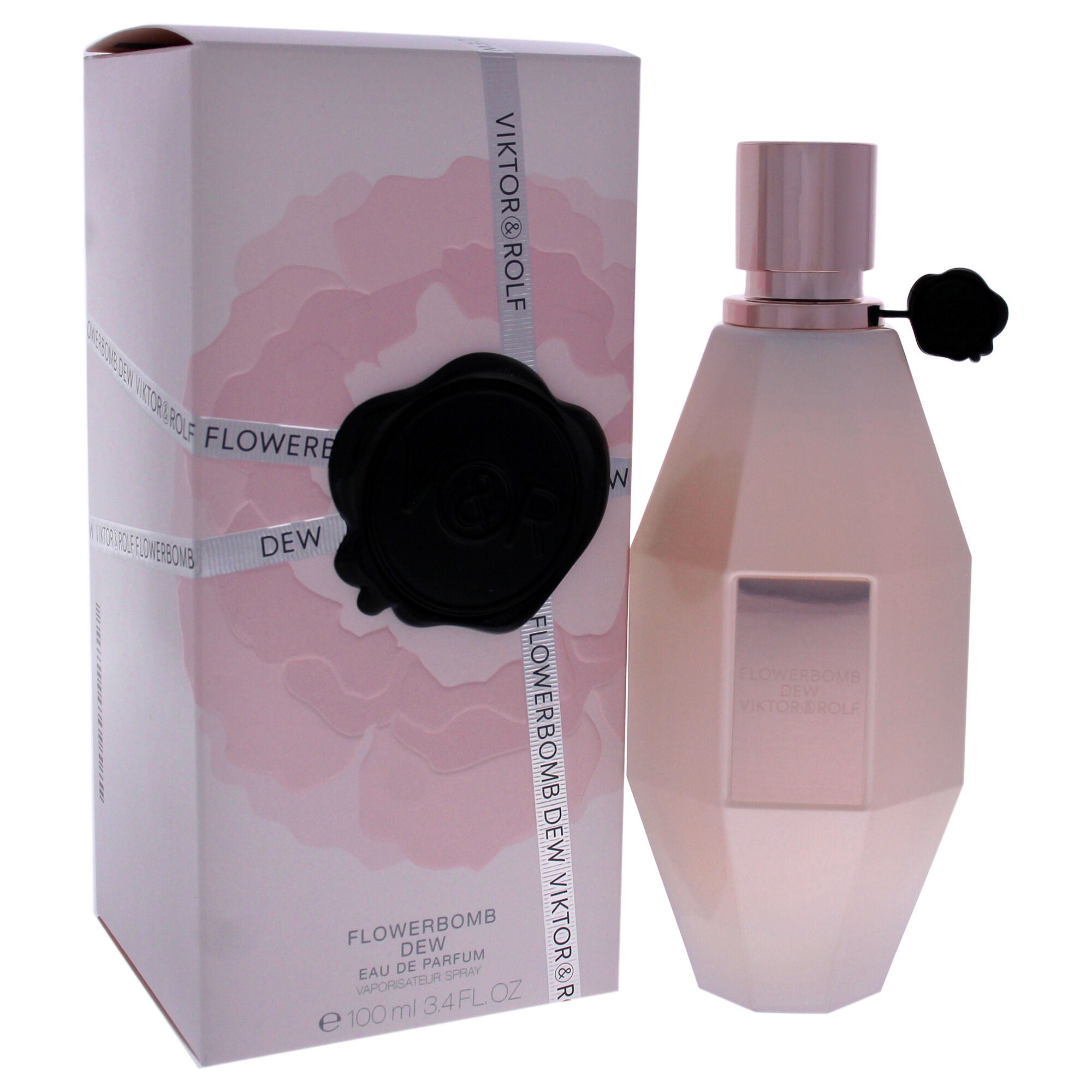 Flowerbomb Dew by Viktor and Rolf for Women - 3.4 oz EDP Spray, Clear, alternate image number 1