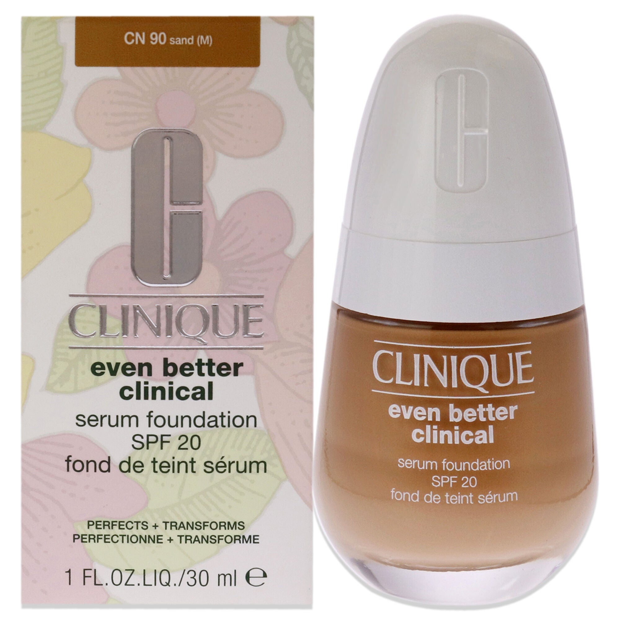 Even Better Clinical Serum Foundation SPF 20 - CN 90 Sand by Clinique for Women - 1 oz Foundation, See Description, hi-res image number 0
