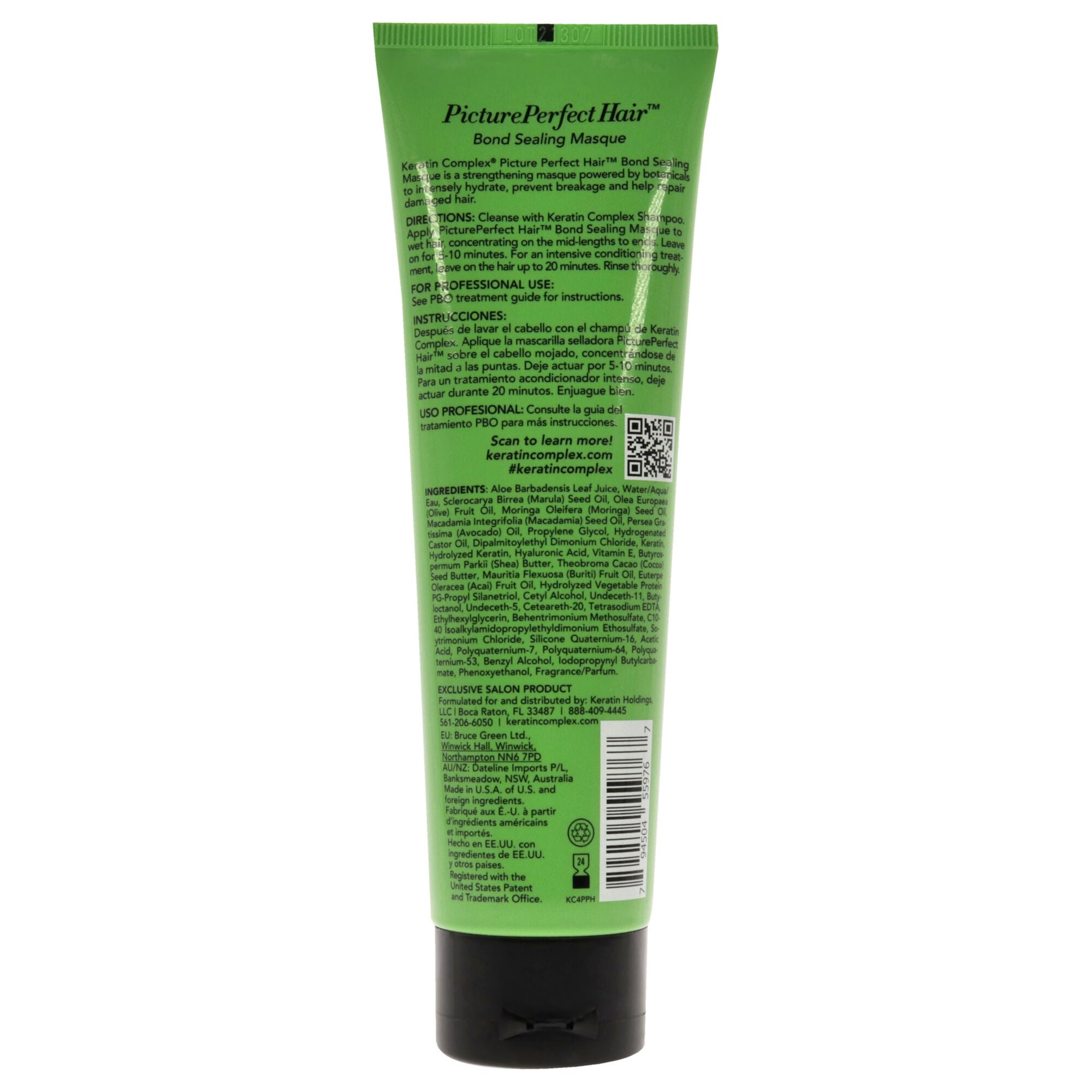 Pictureperfect Hair Bond Sealing Masque by Keratin Complex for Unisex - 4 oz Masque, See Description, alternate image number 1