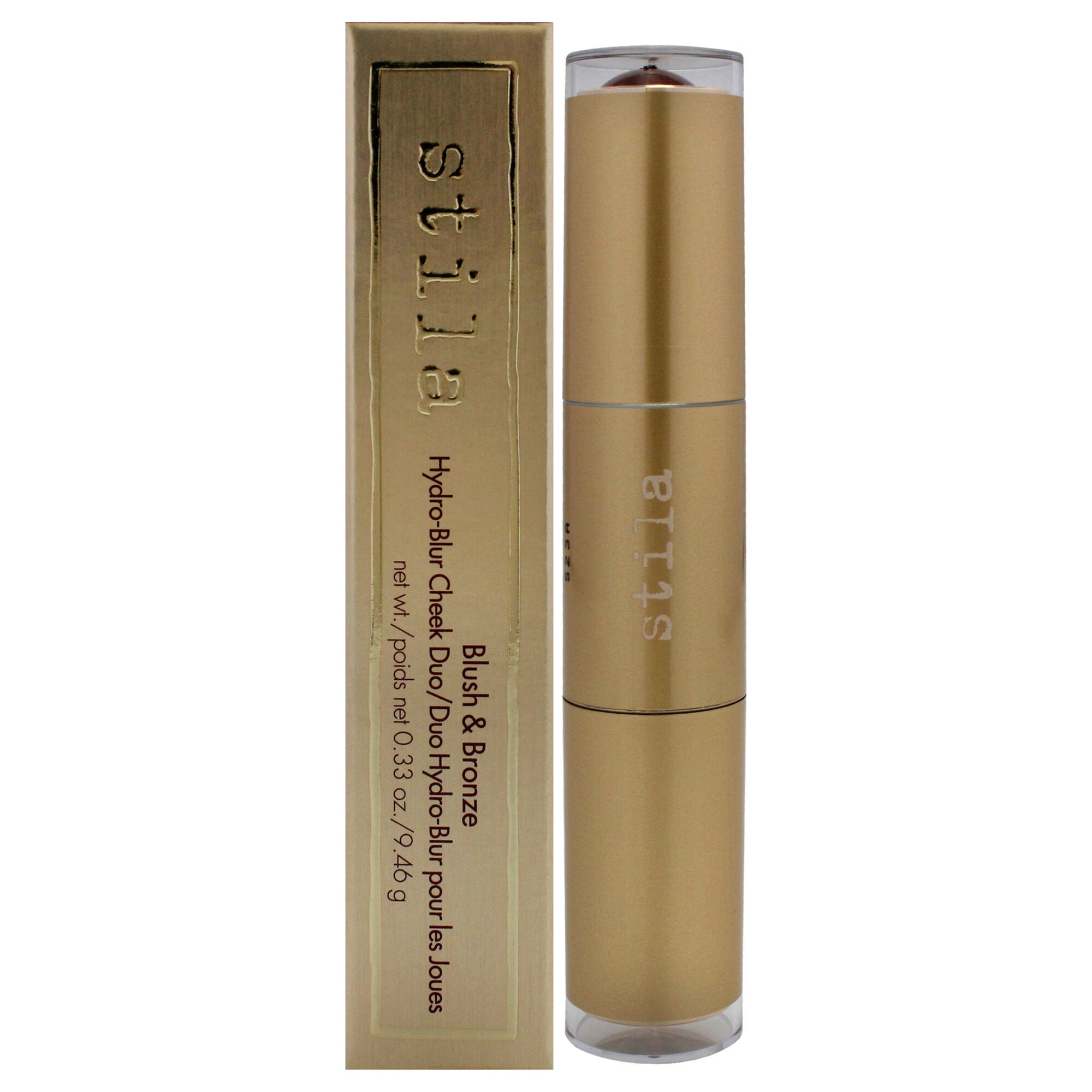 Blush and Bronze Hydro Blur Cheek Duo - Dragon Fruit and Cocoa by Stila for Women - 0.33 oz Makeup, Multi, hi-res image number 0