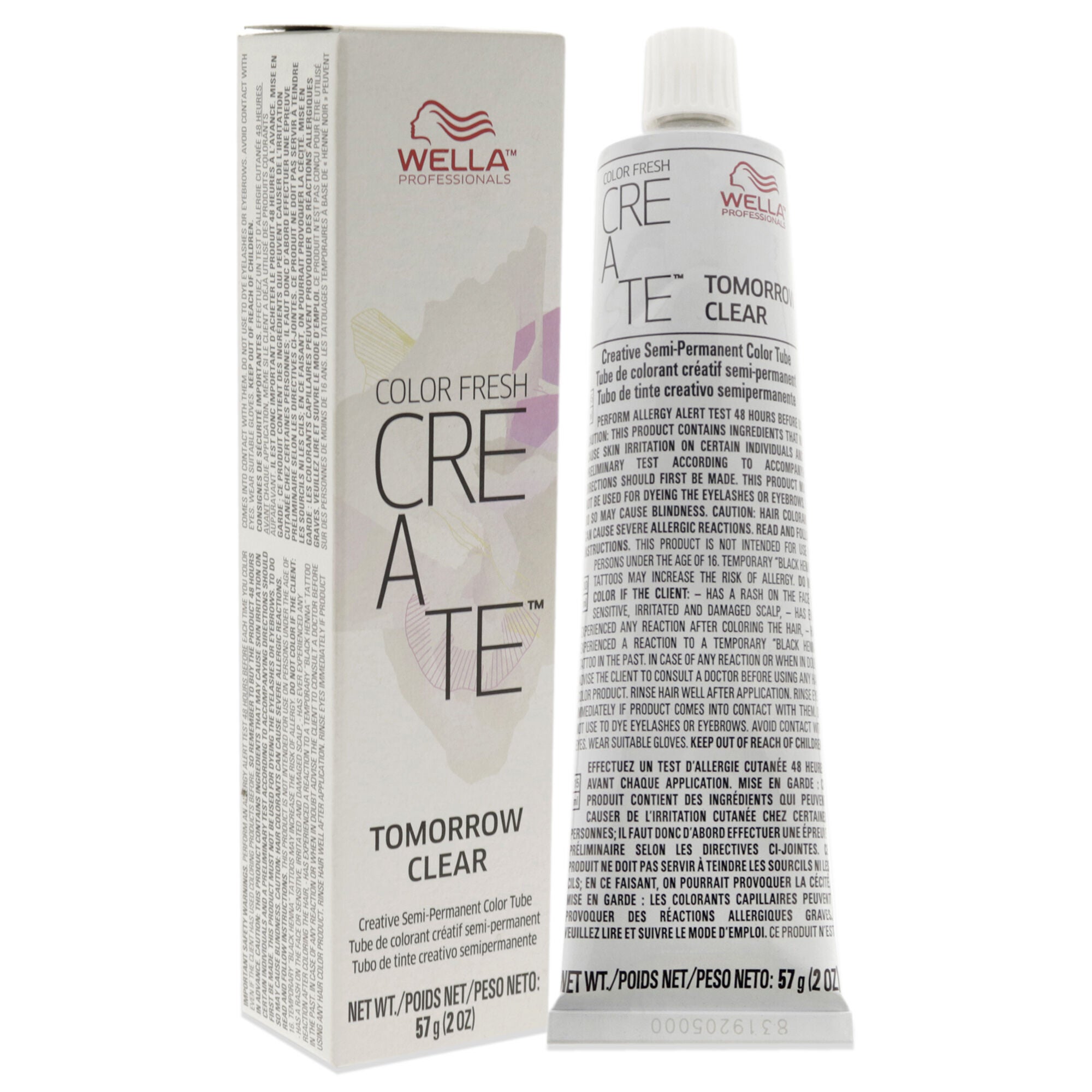 Color Fresh Create Semi-Permanent Color - Tomorrow Clear by Wella for Unisex - 2 oz Hair Color, See Description, alternate image number 1