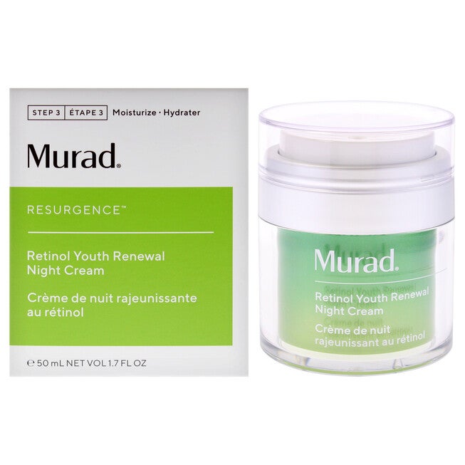 Retinol Youth Renewal Night Cream by Murad for Unisex - 1.7 oz Cream, NA, hi-res image number null