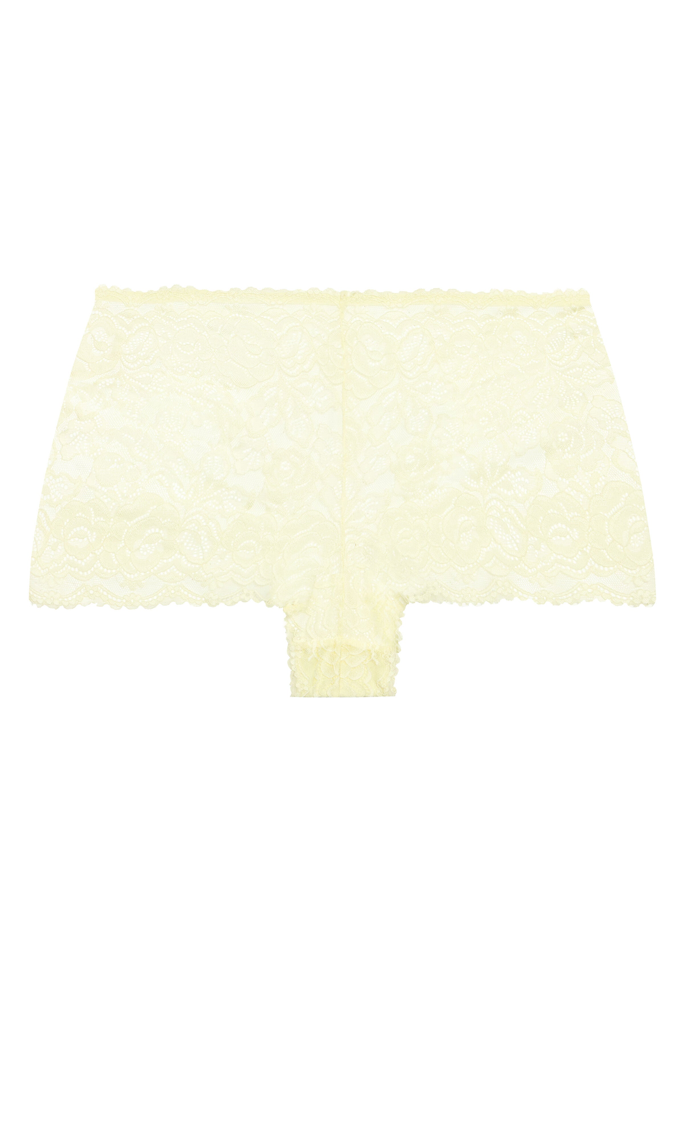 Lace Cheeky Brief - yellow, , alternate image number 3