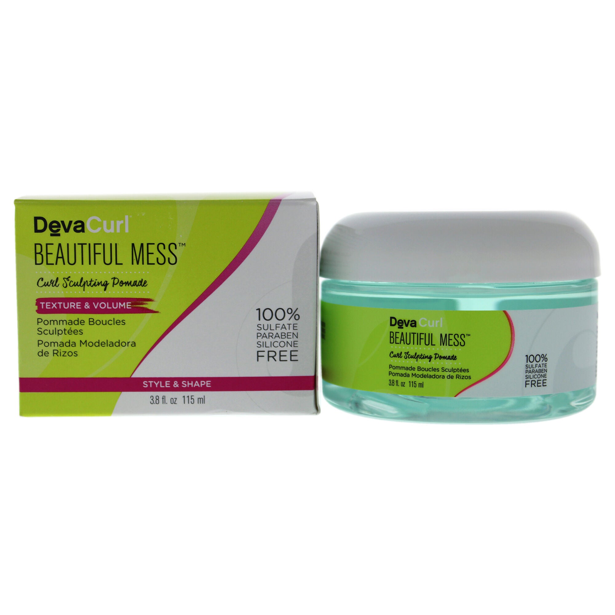 Beautiful Mess Curl Sculpting Pomade by DevaCurl for Women - 4.2 oz Pomade, , alternate image number 5