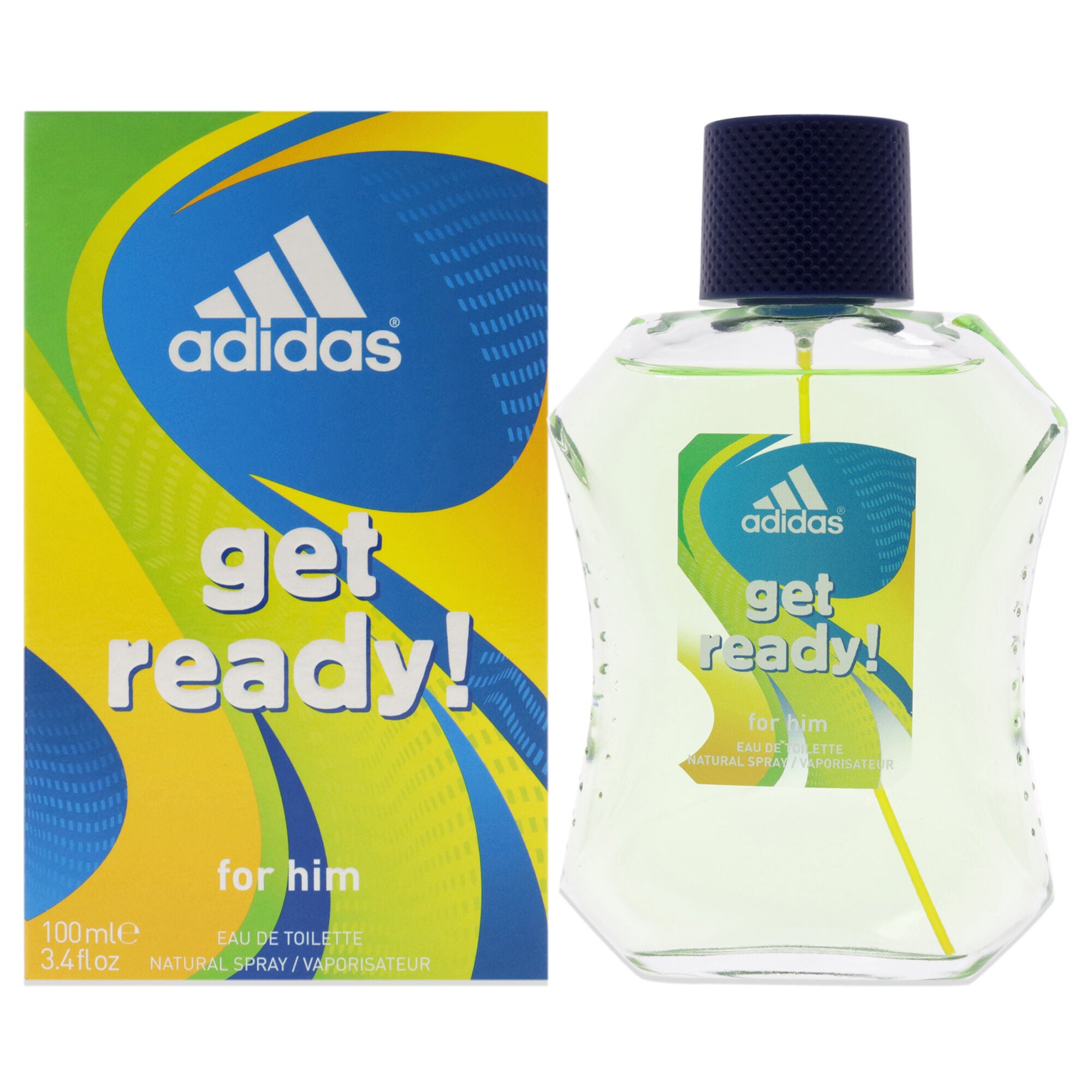 Get Ready by Adidas for Men - 3.4 oz EDT Spray, See Description, hi-res image number 0