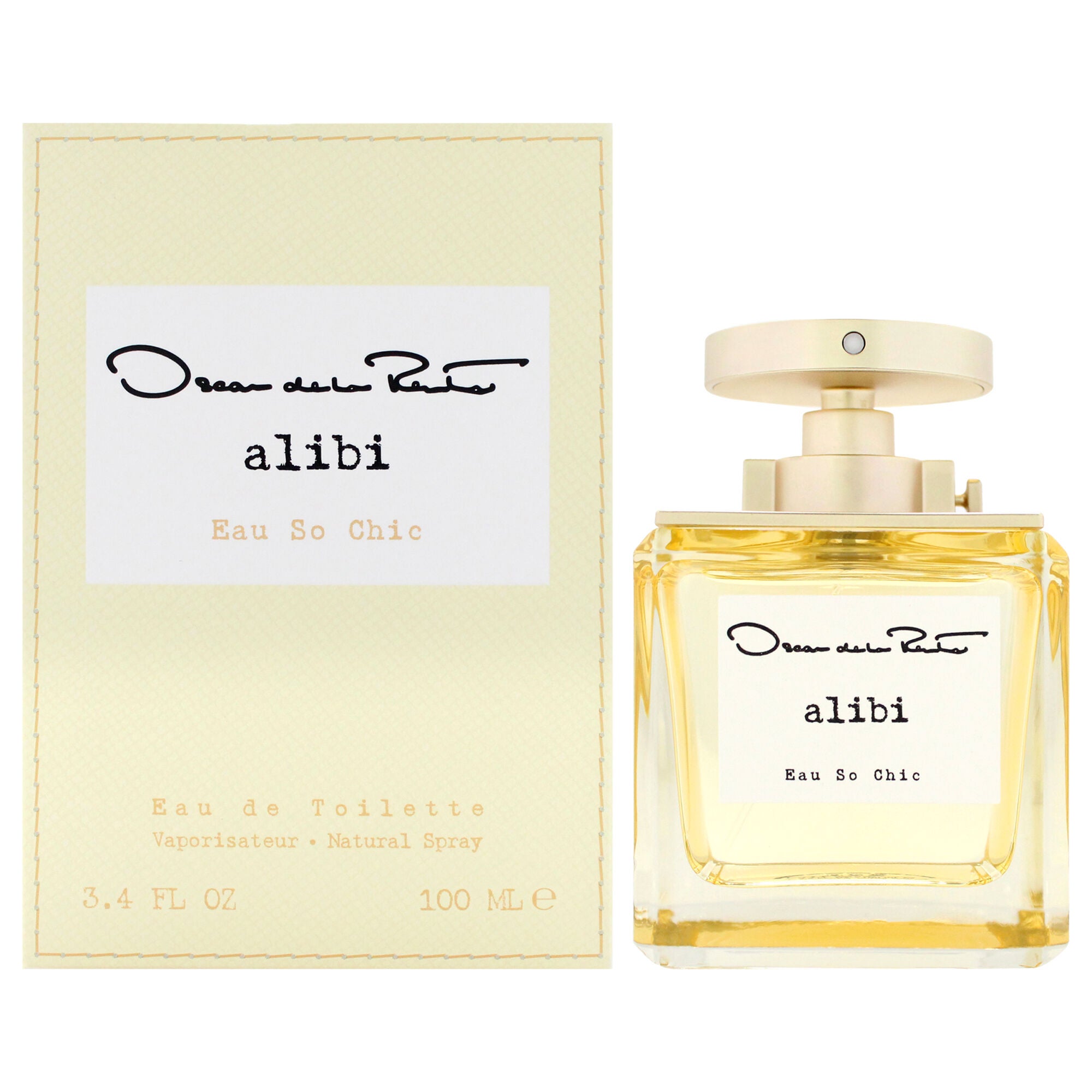 Alibi Eau So Chic by Oscar De La Renta for Women - 3.4 oz EDT Spray, Clear, hi-res image number 0