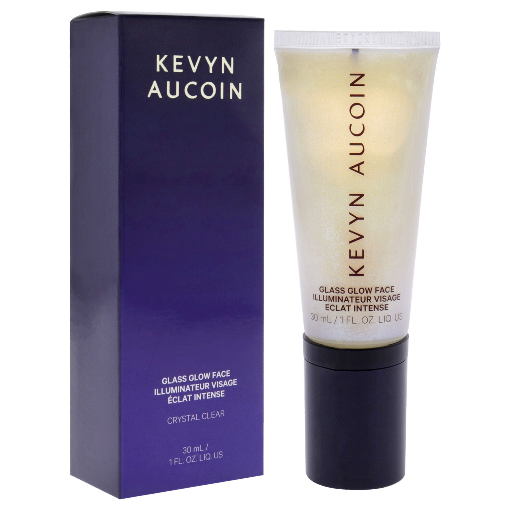 Glass Glow Face Highlighter - Crystal Clear by Kevyn Aucoin for Women - 1 oz Highlighter, See Description, alternate image number 1