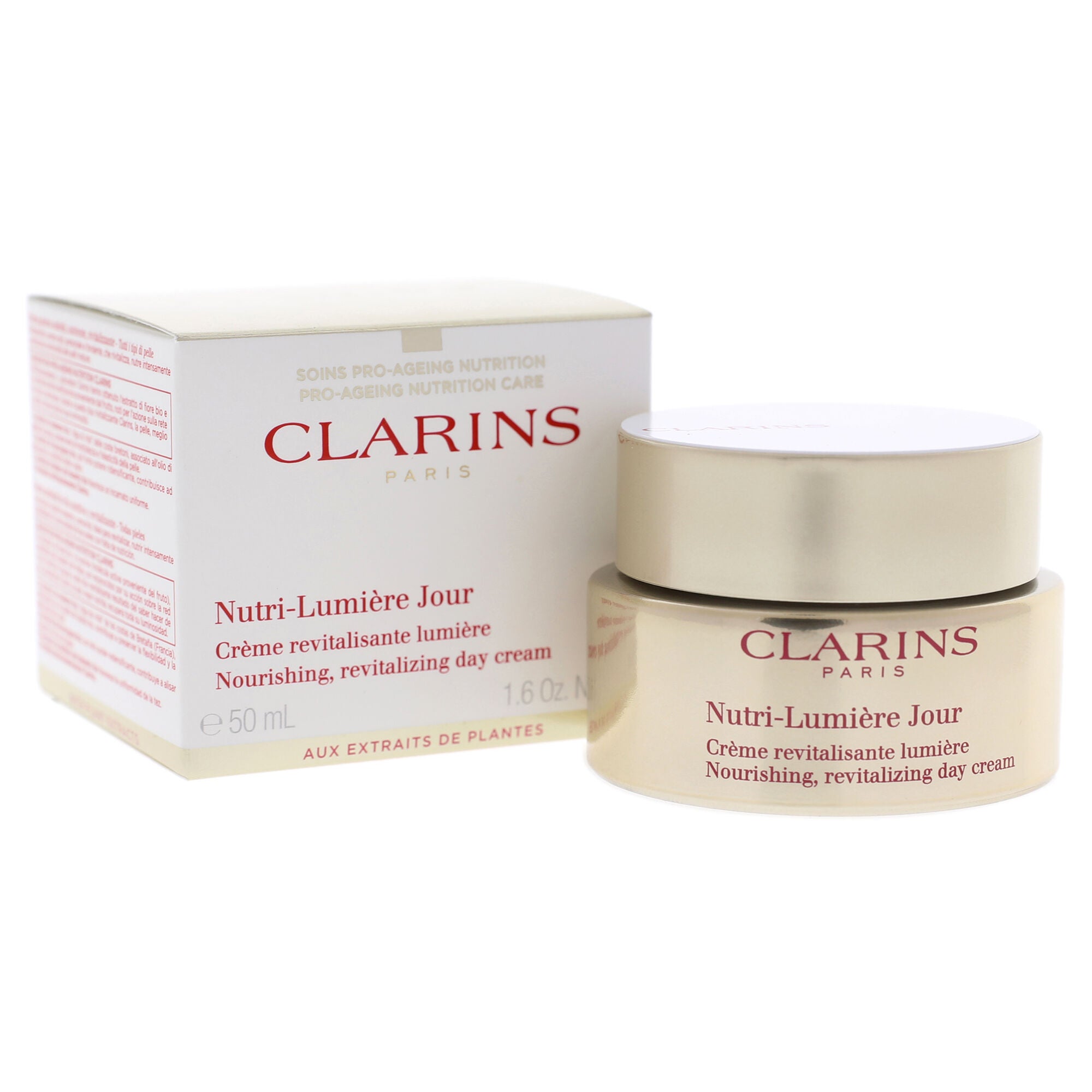 Nutri-Lumiere Day Cream by Clarins for Unisex - 1.6 oz Cream, See Description, alternate image number 2