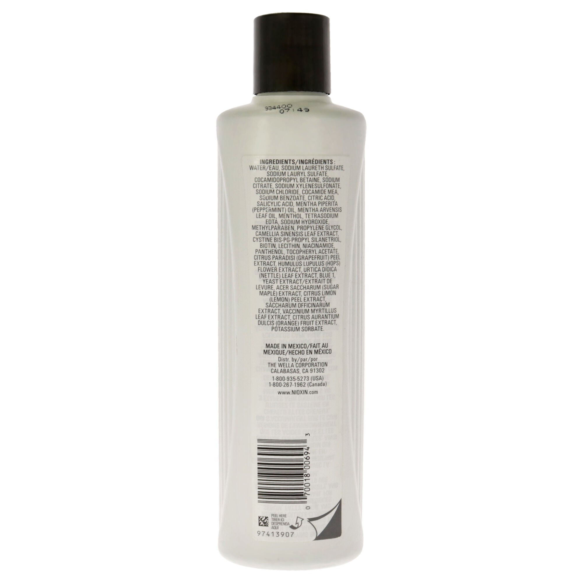 System 1 Cleanser Shampoo by Nioxin for Unisex - 10.1 oz Shampoo, , alternate image number 2