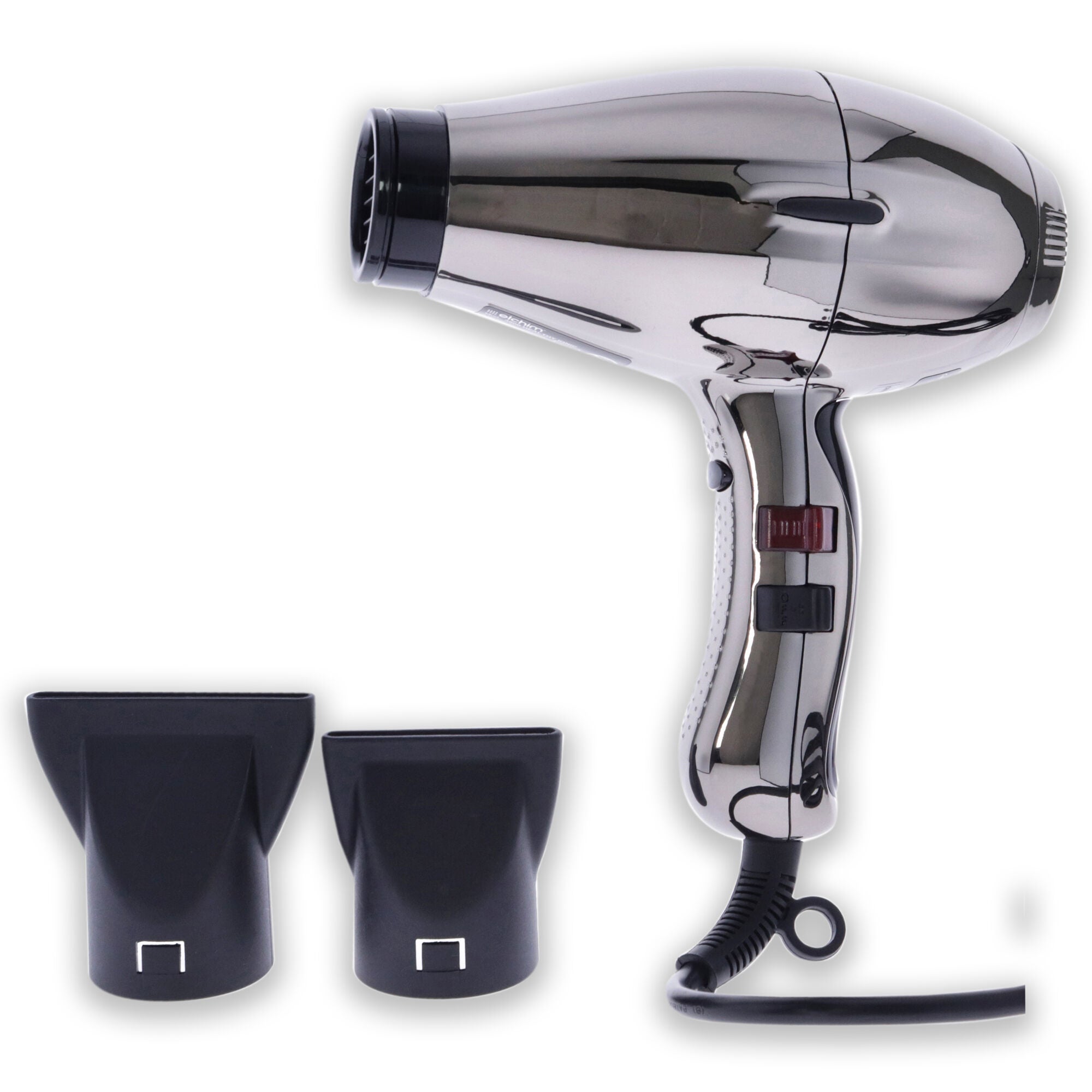 3900 Titanium Ionic-Ceramic Hair Dryer - Black-Silver by Elchim for Unisex - 1 Pc Hair Dryer, See Description, alternate image number 1