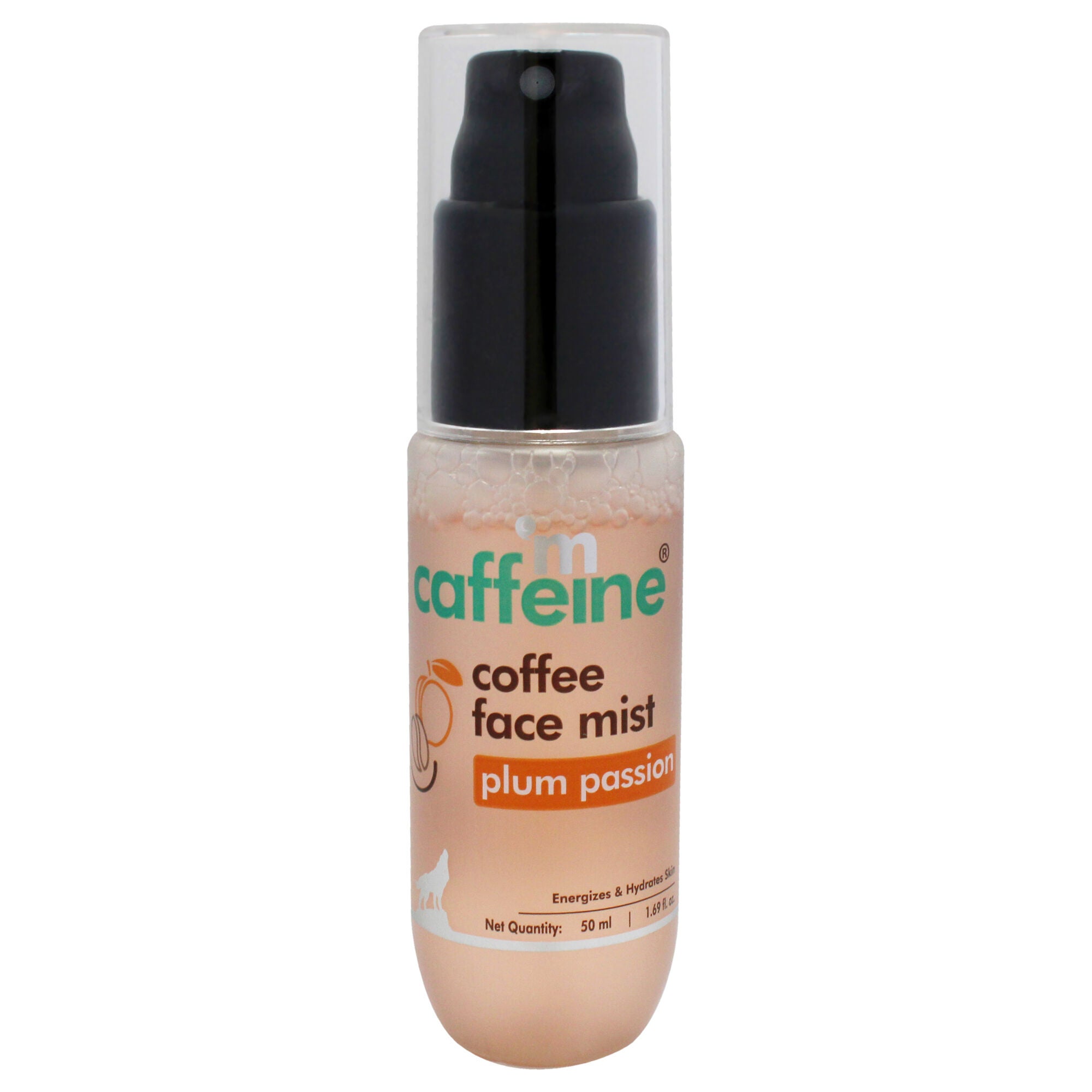 Coffee Face Mist Plum Passion by mCaffeine for Unisex 1.69 oz Mist