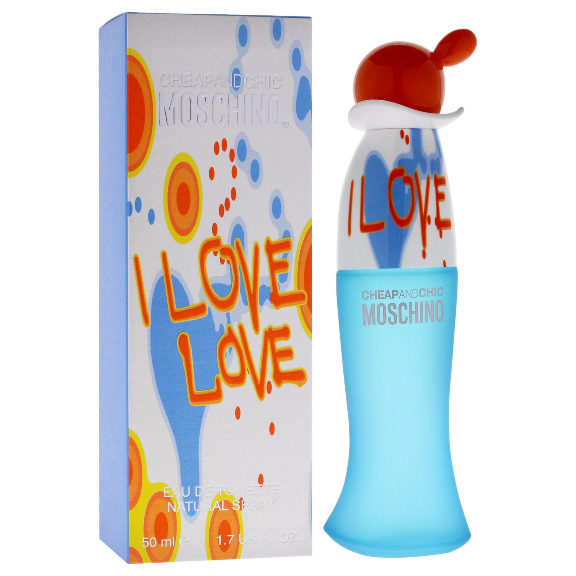 I Love Love Cheap and Chic by Moschino for Women - 1.7 oz EDT Spray, See Description, alternate image number 1