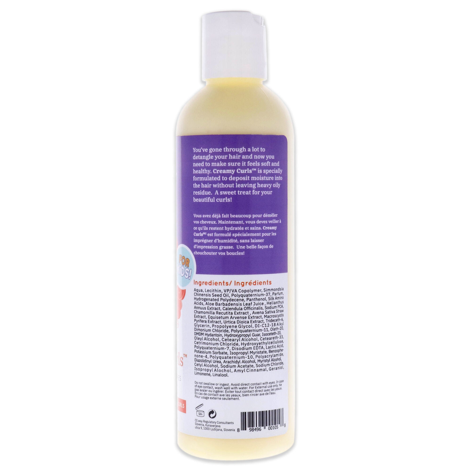 Kinder Curls Creamy Softens and Smothes by Curl Keeper for Unisex - 8 oz Detangler, , alternate image number 4