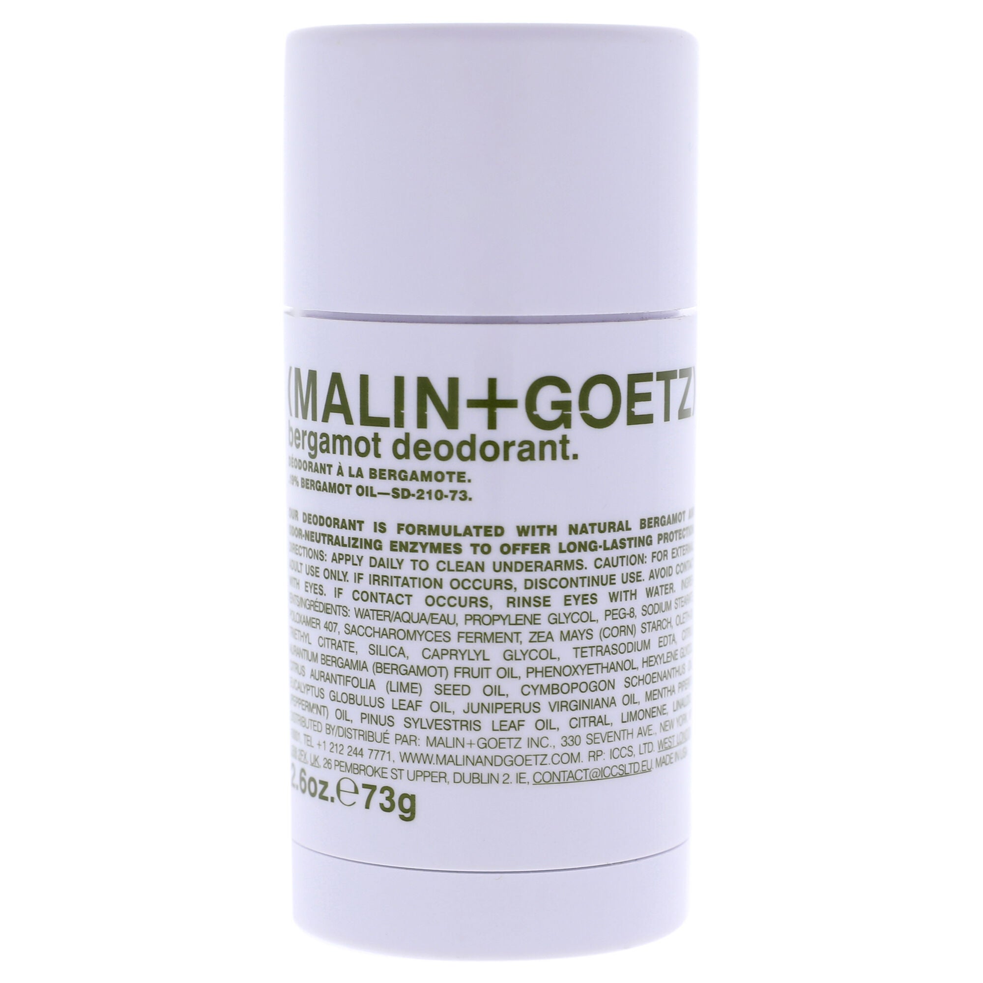 Bergamot Deodorant by Malin + Goetz for Unisex - 2.6 oz Deodorant, See Description, hi-res image number 0