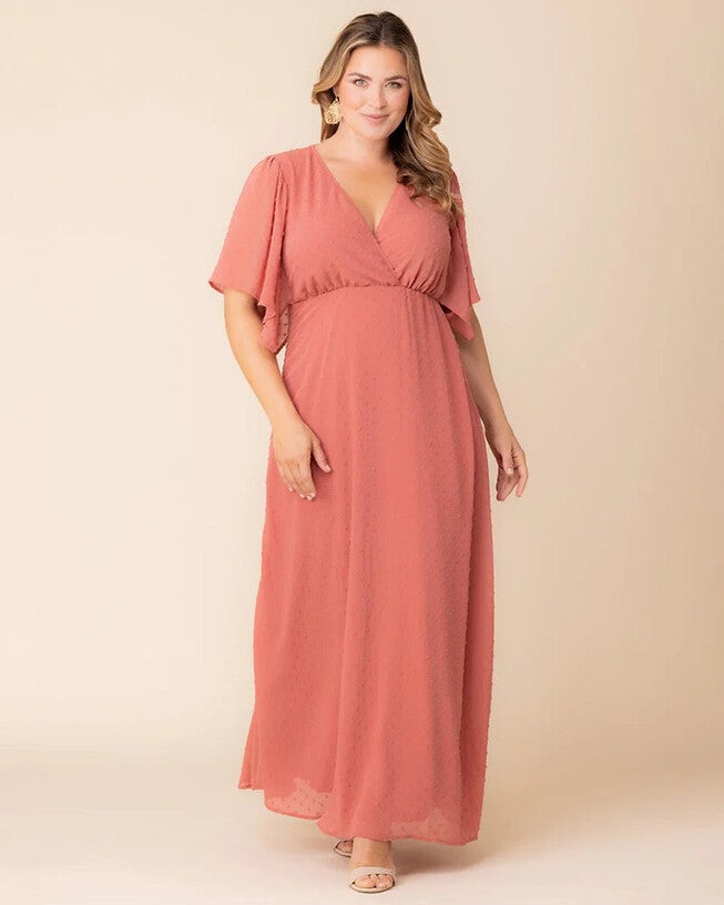 Carmella Maxi Dress, Peachy Keen, hi-res image number 0