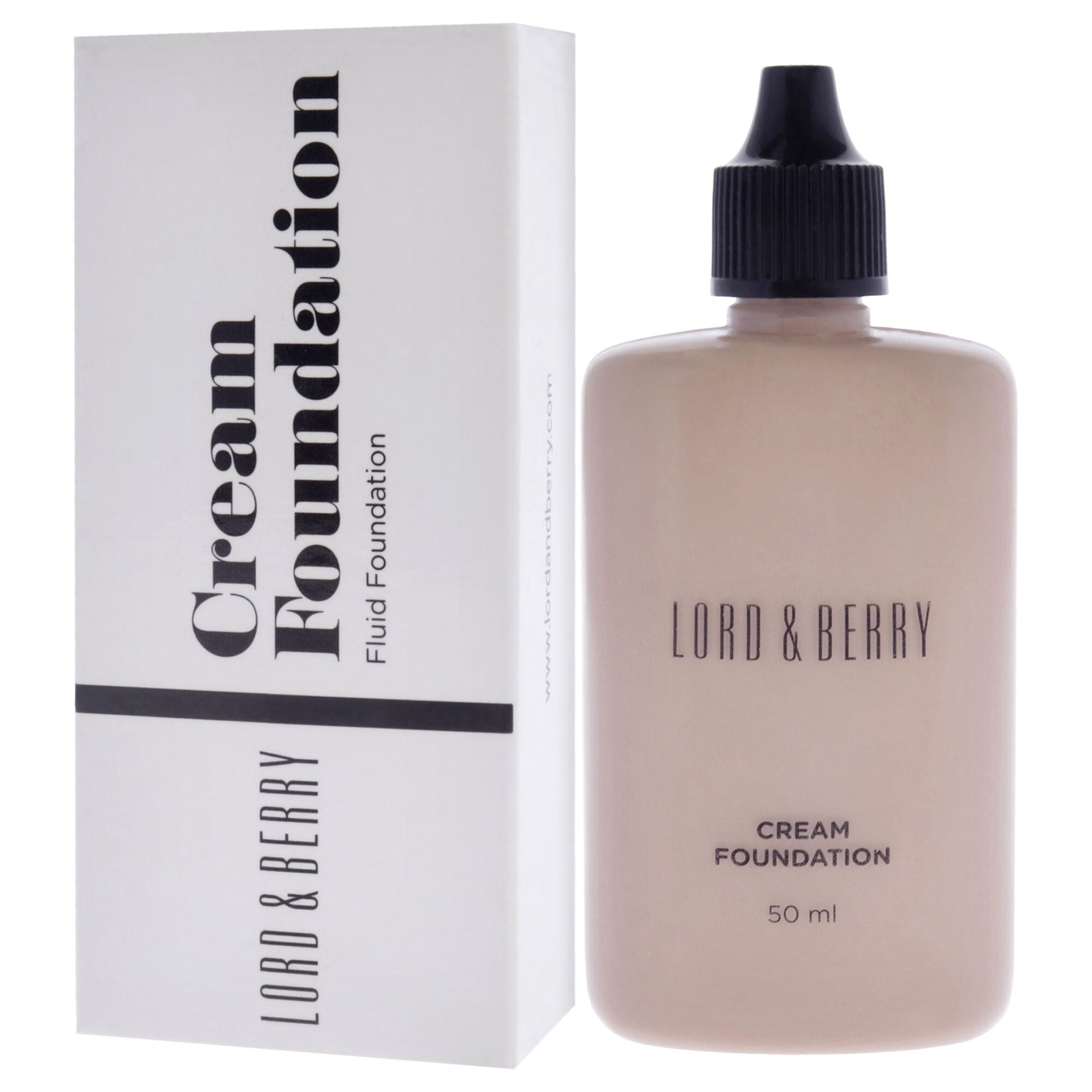 Cream Fluid Foundation - 8624 Sand by Lord and Berry for Women - 1.69 oz Foundation, See Description, alternate image number 3