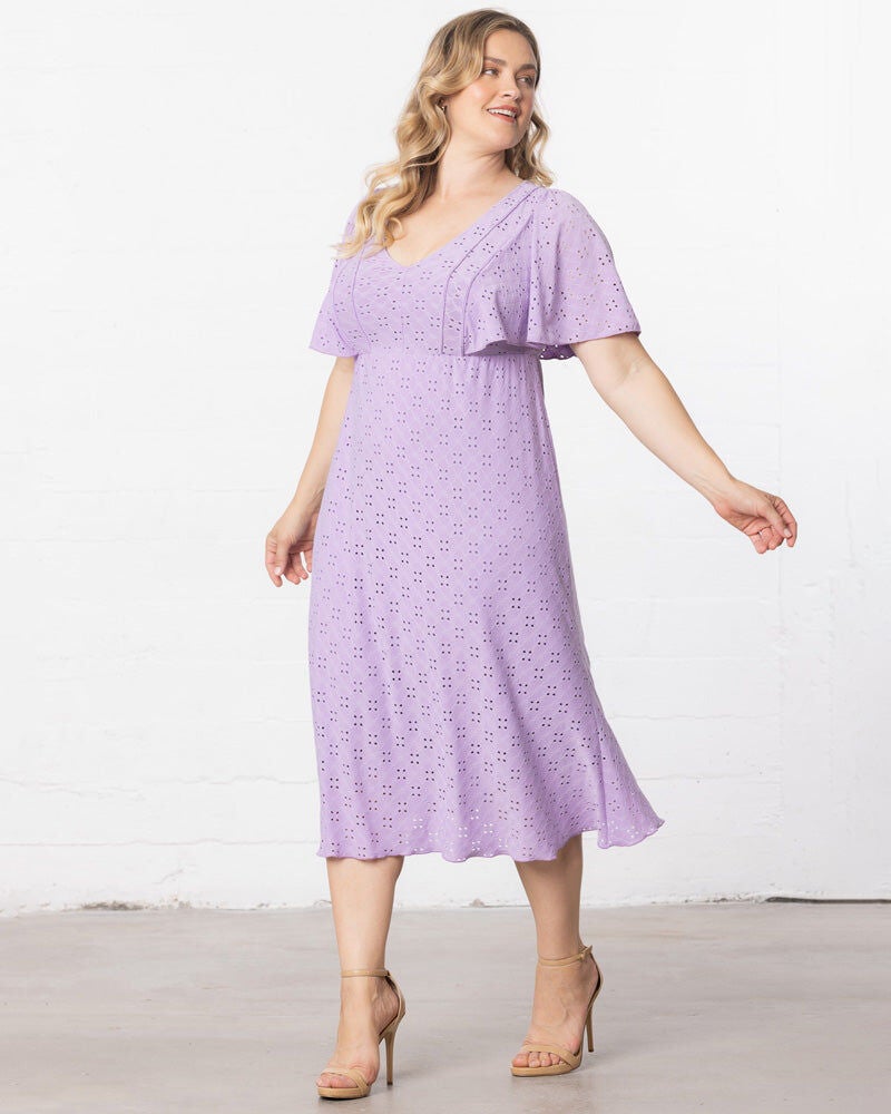 Lucy Eyelet Maxi Dress, Lilac, hi-res image number 0