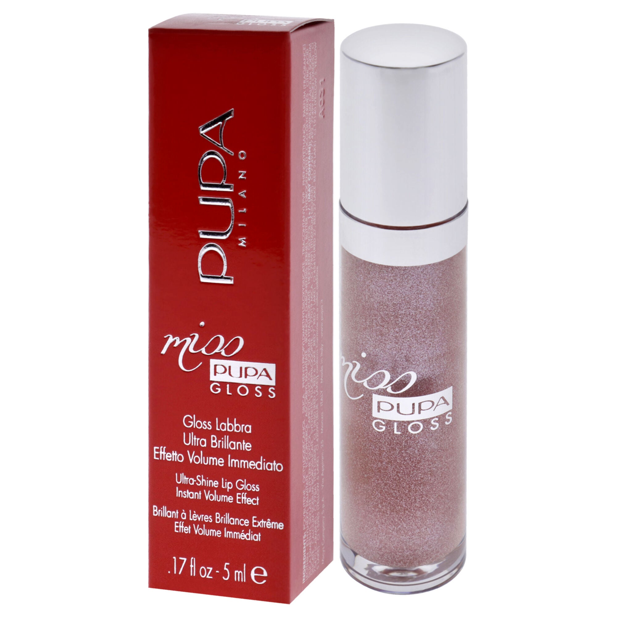 Miss Pupa Gloss Ultra-Shine Lip Gloss - 104 Enchanted Moment by Pupa Milano for Women - 0.17 oz Lip Gloss, , alternate image number 7
