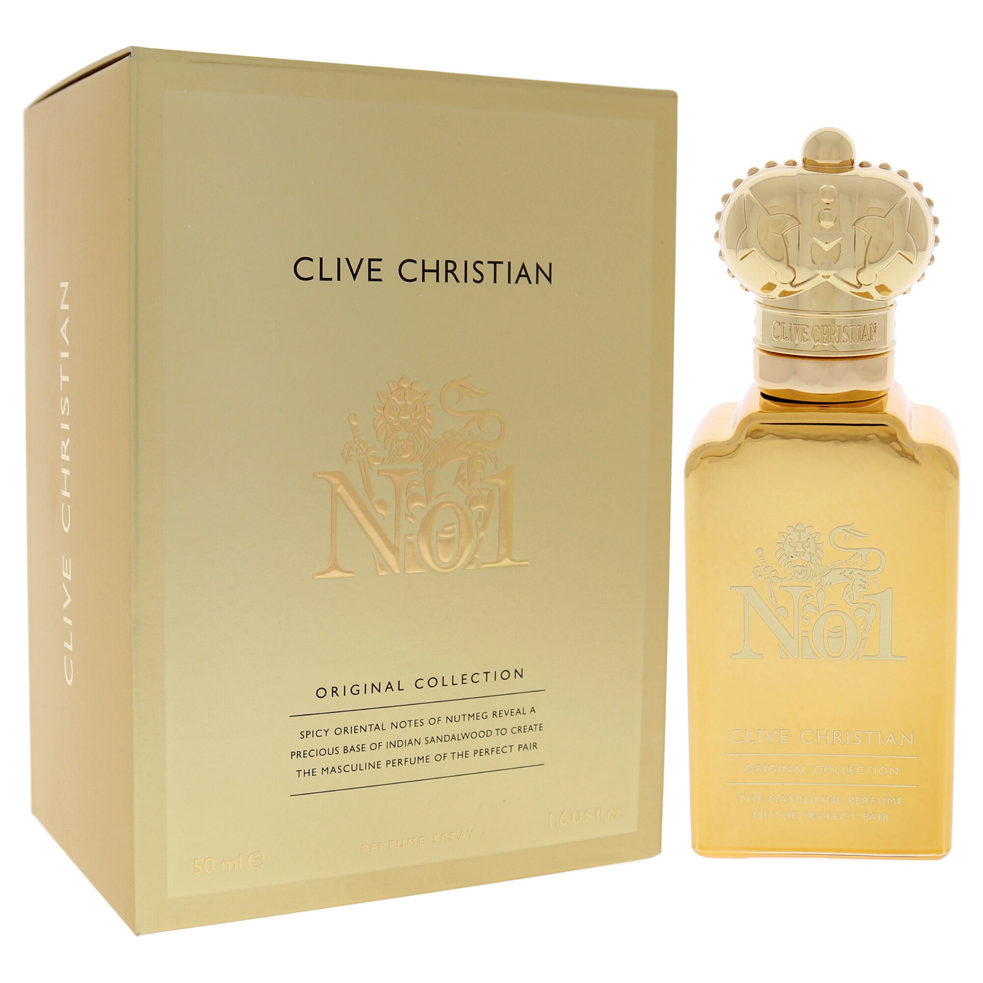 Original Collection No1 Masculine by Clive Christian for Men - 1.6 oz EDP Spray, NA, hi-res image number 0