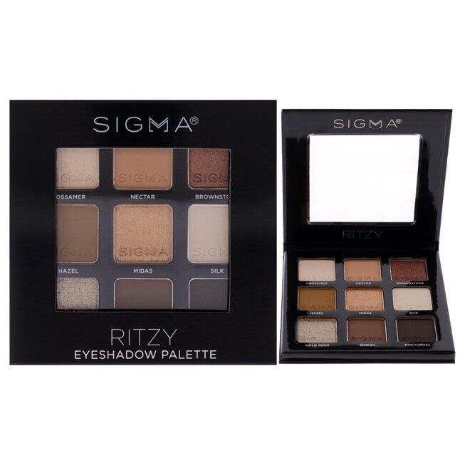 Eyeshadow Palette - Ritzy by SIGMA for Women - 0.032 oz Eye Shadow, NA, hi-res image number null