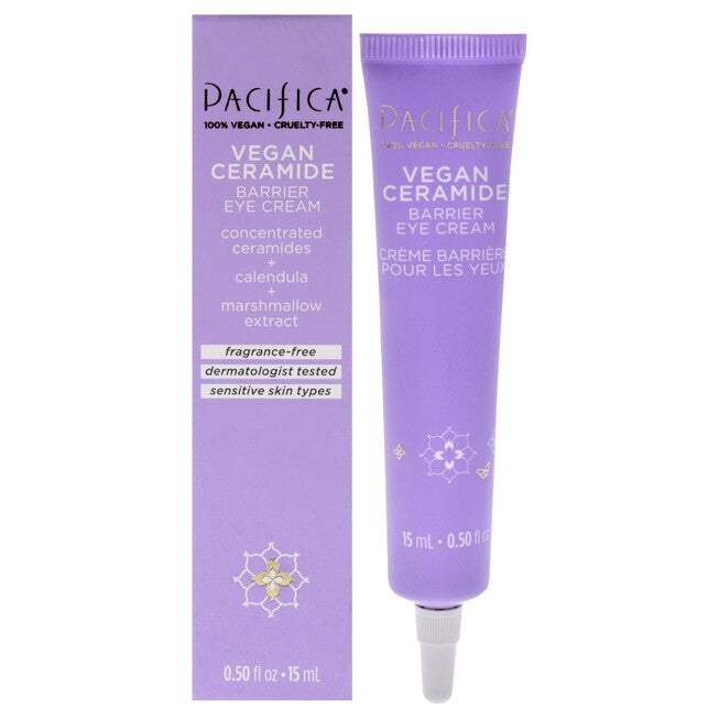 Vegan Ceramide Eye Cream by Pacifica for Women - 0.5 oz Cream, NA, hi-res image number null