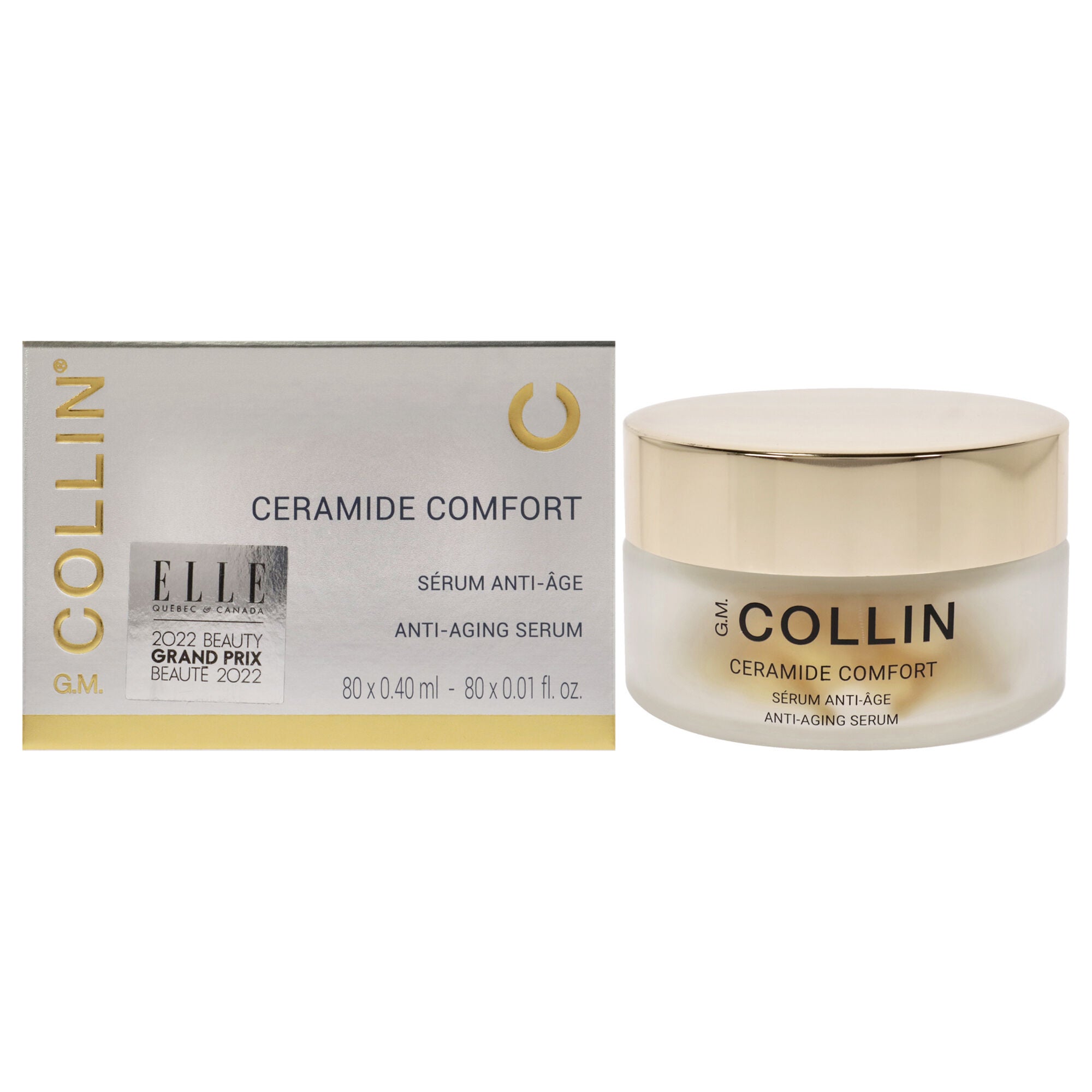 Ceramide Comfort Serum by G.M. Collin for Women - 80 x 0.01oz Capsules, See Description, hi-res image number 0
