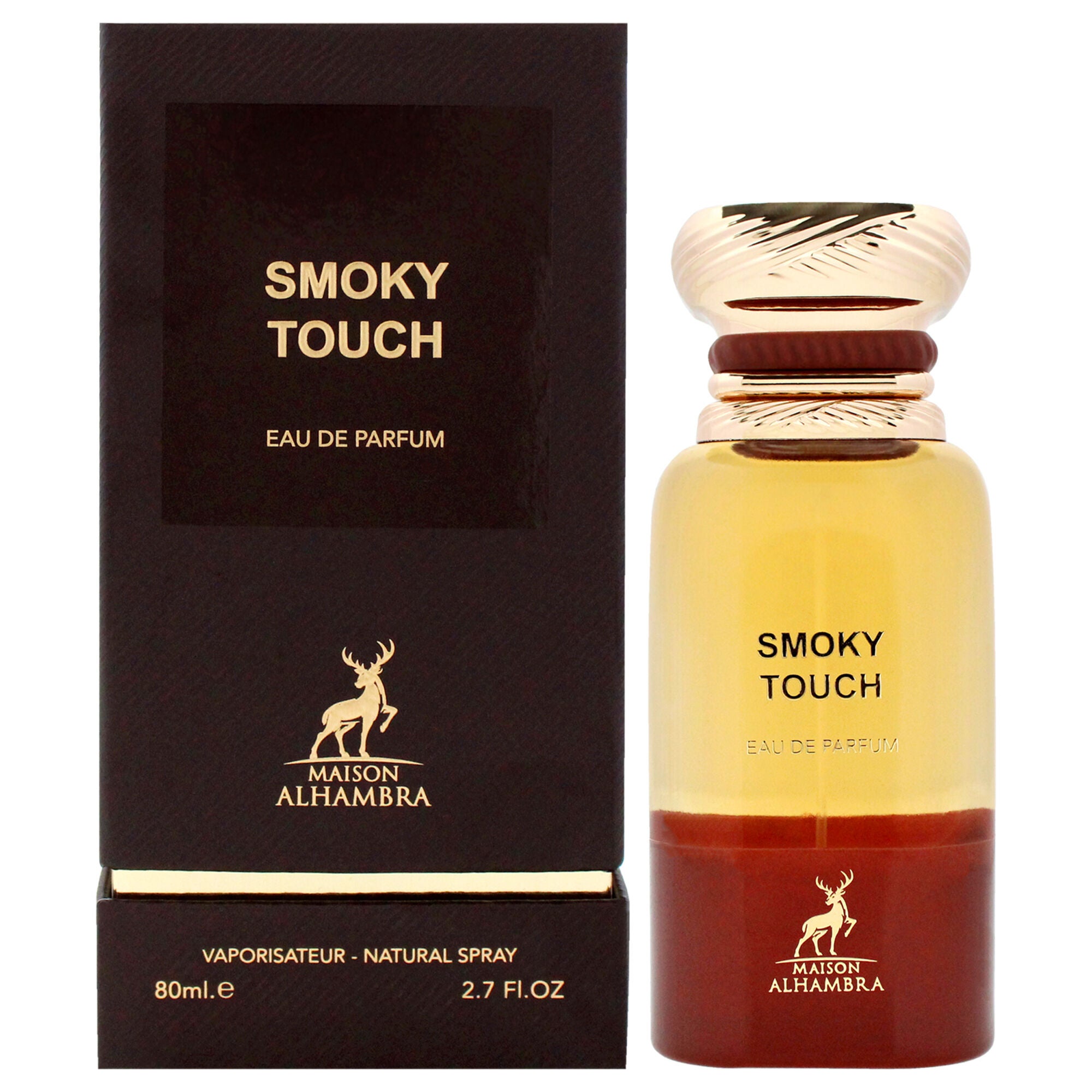 Smoky Touch by Maison Alhambra for Unisex - 2.7 oz EDP Spray, Clear, hi-res image number 0