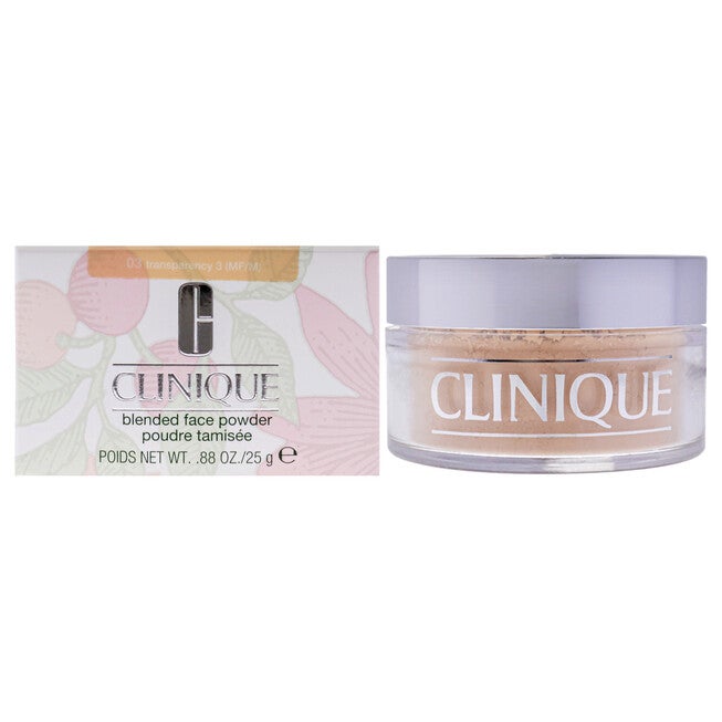 Blended Face Powder- 03 Transparency by Clinique for Women - 0.88 oz Powder, NA, hi-res image number null