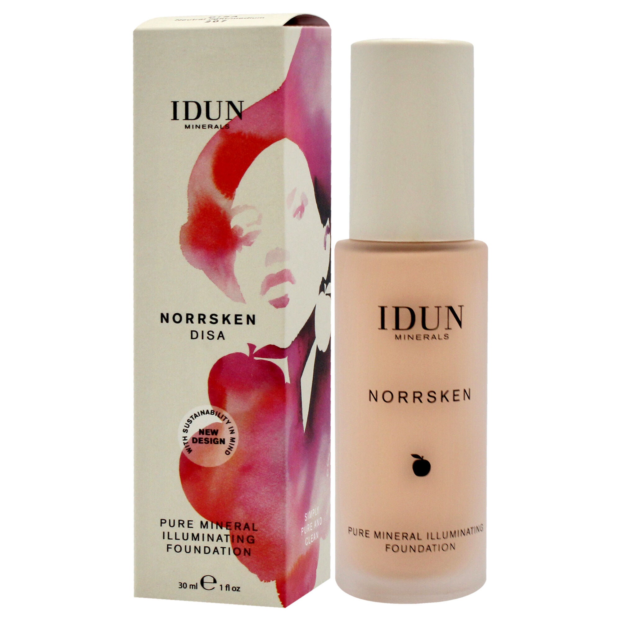 Norrsken Foundation - 207 Disa by Idun Minerals for Women - 1 oz Foundation, See Description, alternate image number 3
