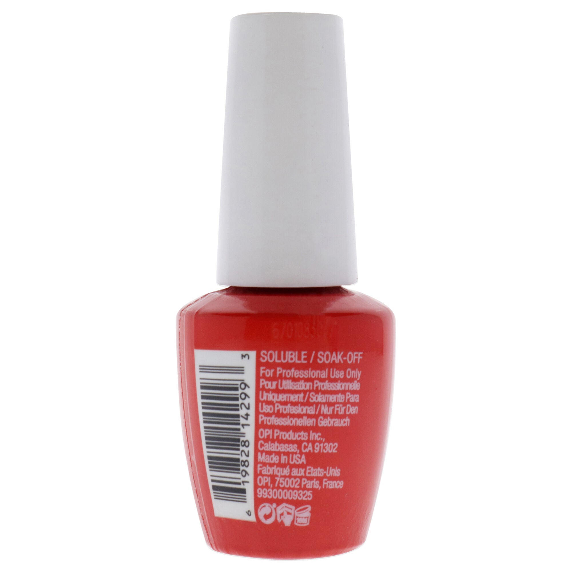 GelColor Gel Lacquer - T89 Tempura-Ture is Rising by OPI for Women - 0.5 oz Nail Polish, See Description, alternate image number 1