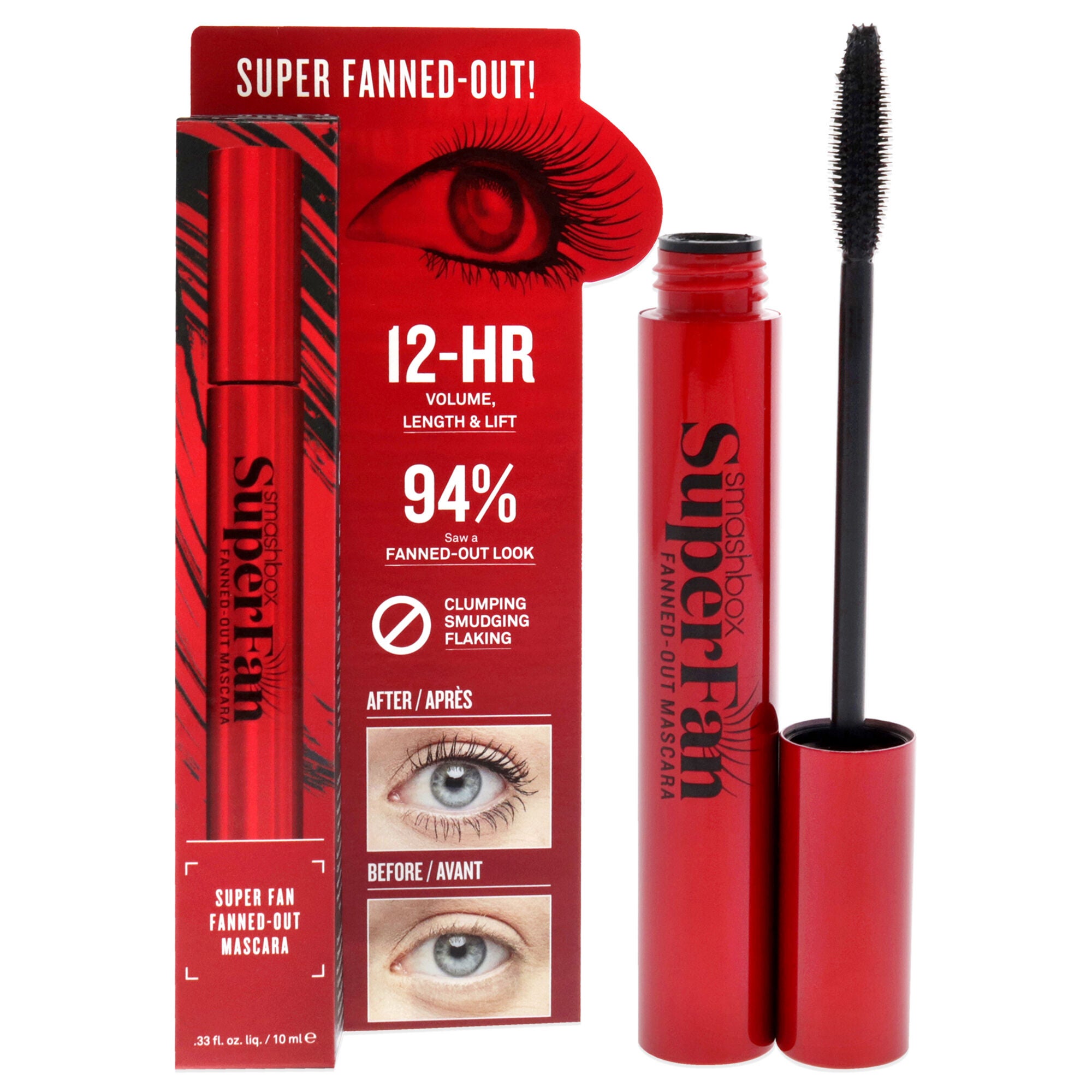 Super Fan Mascara - Black by SmashBox for Women - 0.33 oz Mascara, See Description, hi-res image number 0