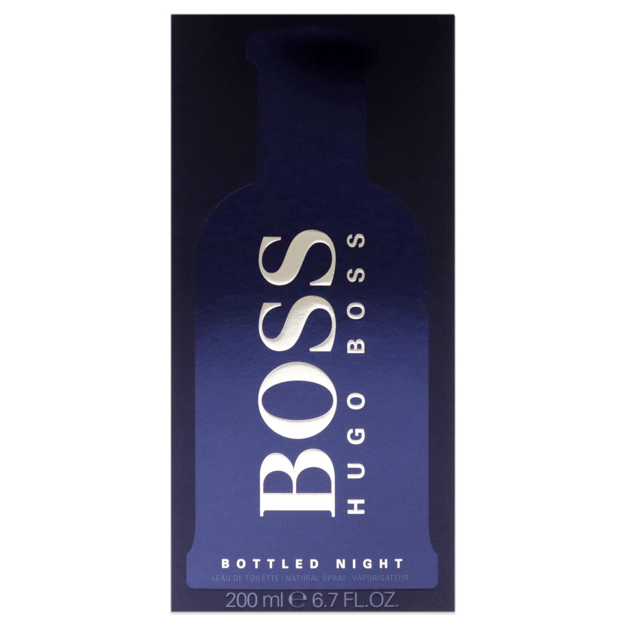 Boss Bottled Night by Hugo Boss for Men - 6.7 oz EDT Spray, Clear, alternate image number 4