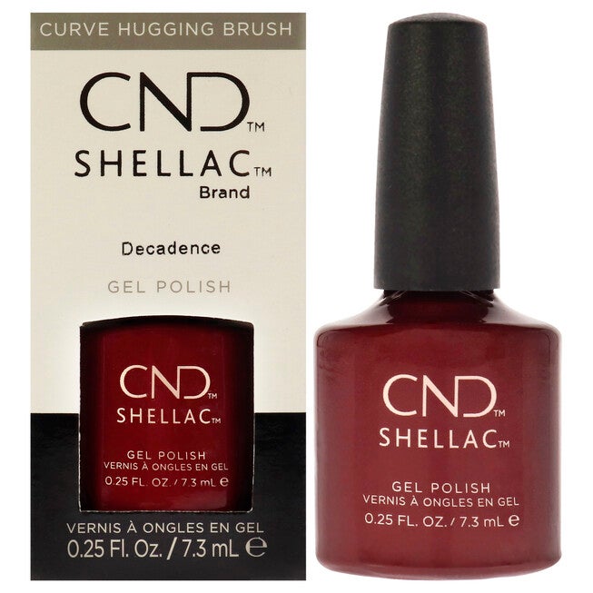 Shellac Nail Color - Decadence by CND for Women - 0.25 oz Nail Polish, See Description, hi-res image number null