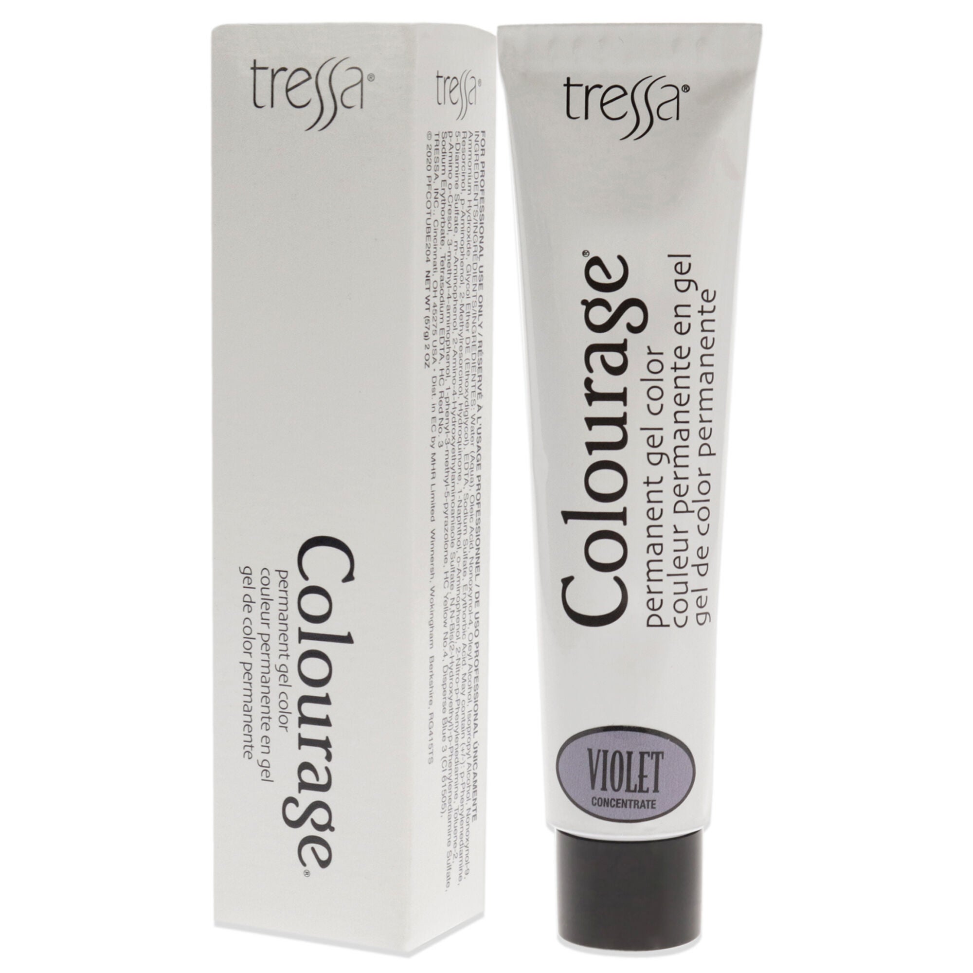 Colourage Permanent Gel Color - Violet Concentrate by Tressa for Unisex - 2 oz Hair Color, , alternate image number 7
