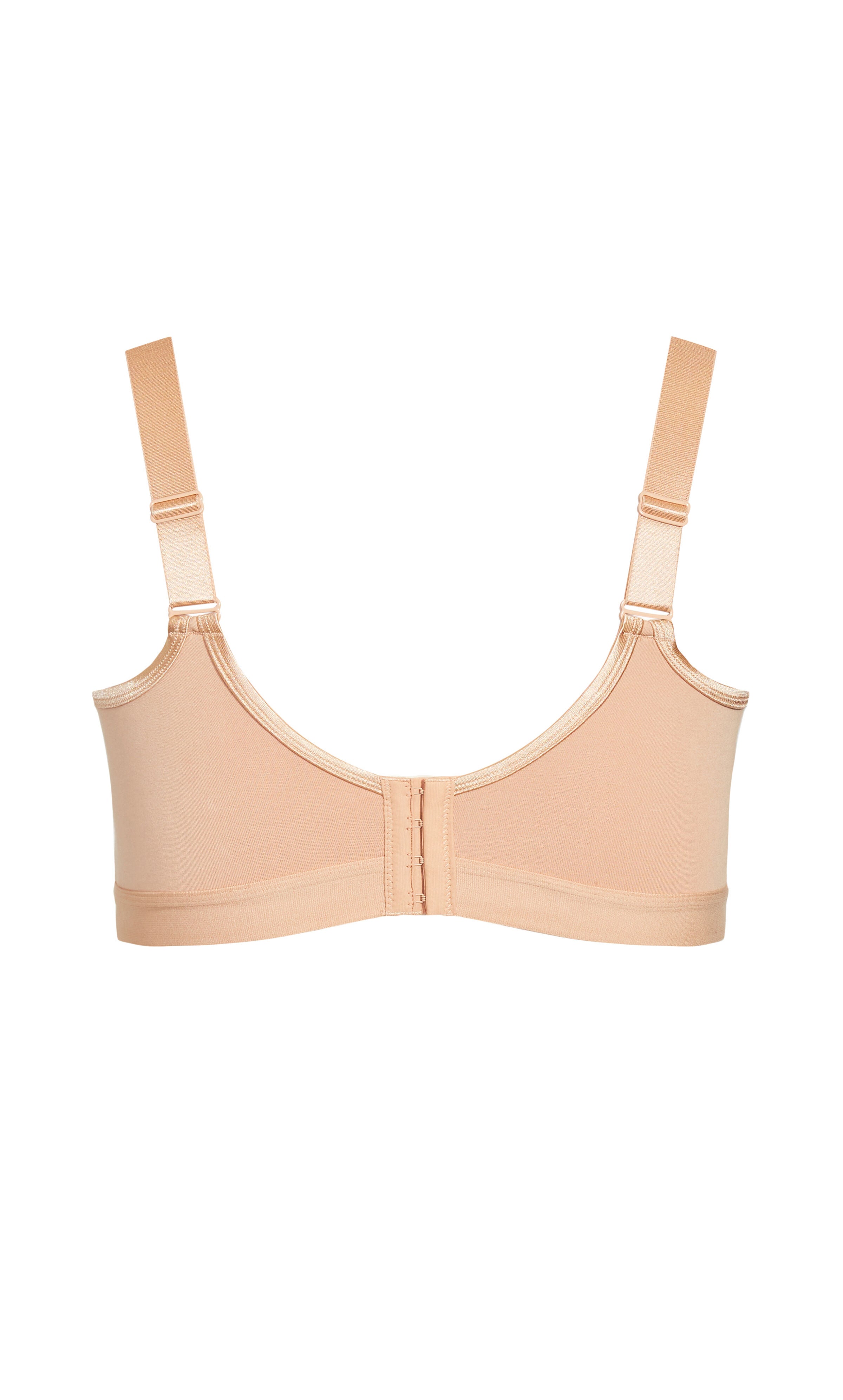 Basic Cotton Bra - beige, , alternate image number 3
