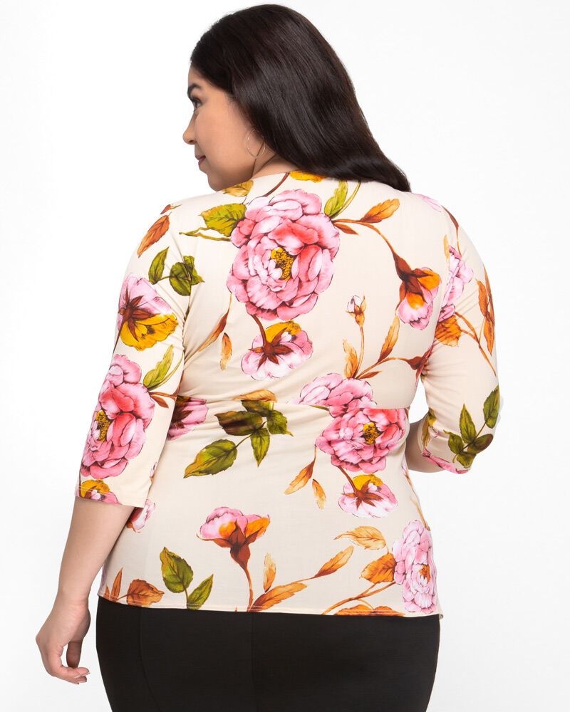 Femme Fatale Faux Wrap Top, , alternate image number 5