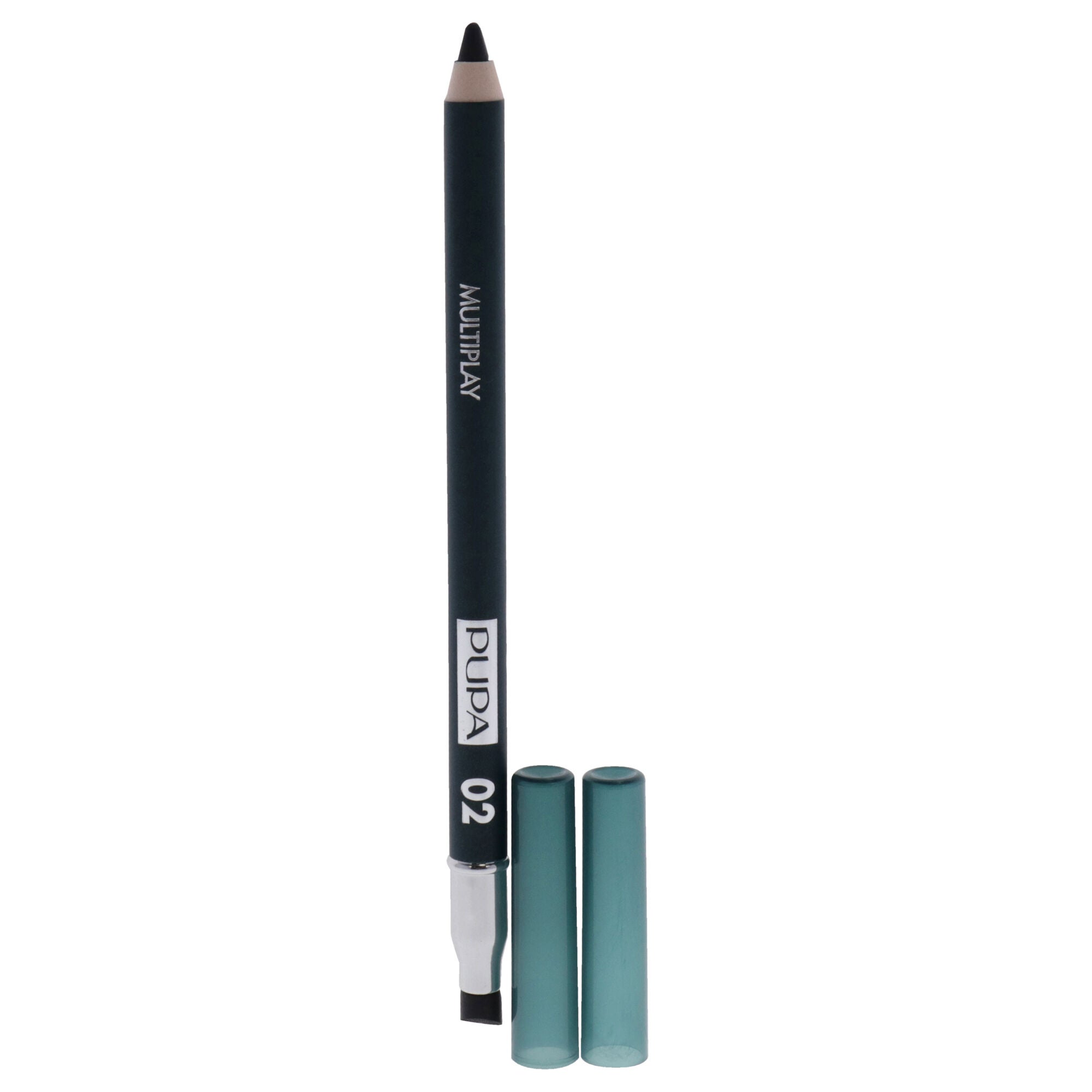 Multiplay Eye Pencil - 02 Electric Green by Pupa Milano for Women - 0.04 oz Eye Pencil, See Description, alternate image number 2