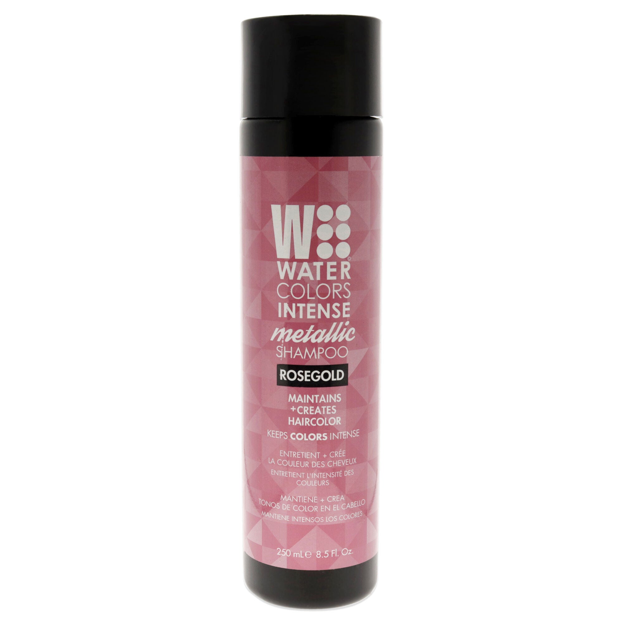Watercolors Intense Metallic Shampoo - Rose Gold by Tressa for Unisex - 8.5 oz Shampoo, See Description, hi-res image number 0