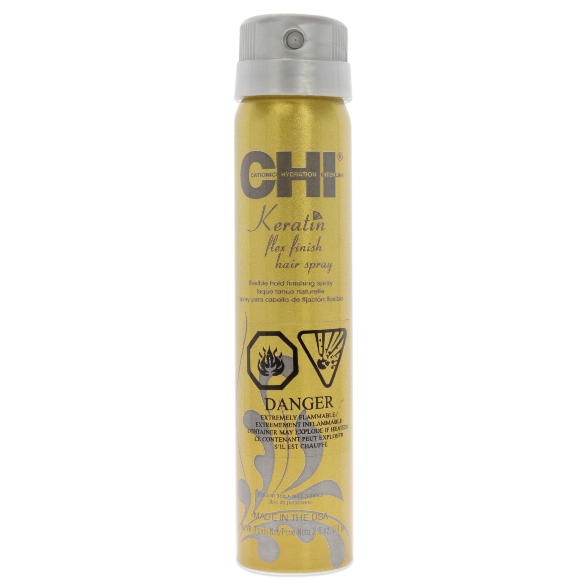 Keratin Flex Finish Hairspray by CHI for Unisex - 2.6 oz Hair Spray, NA, hi-res image number 0