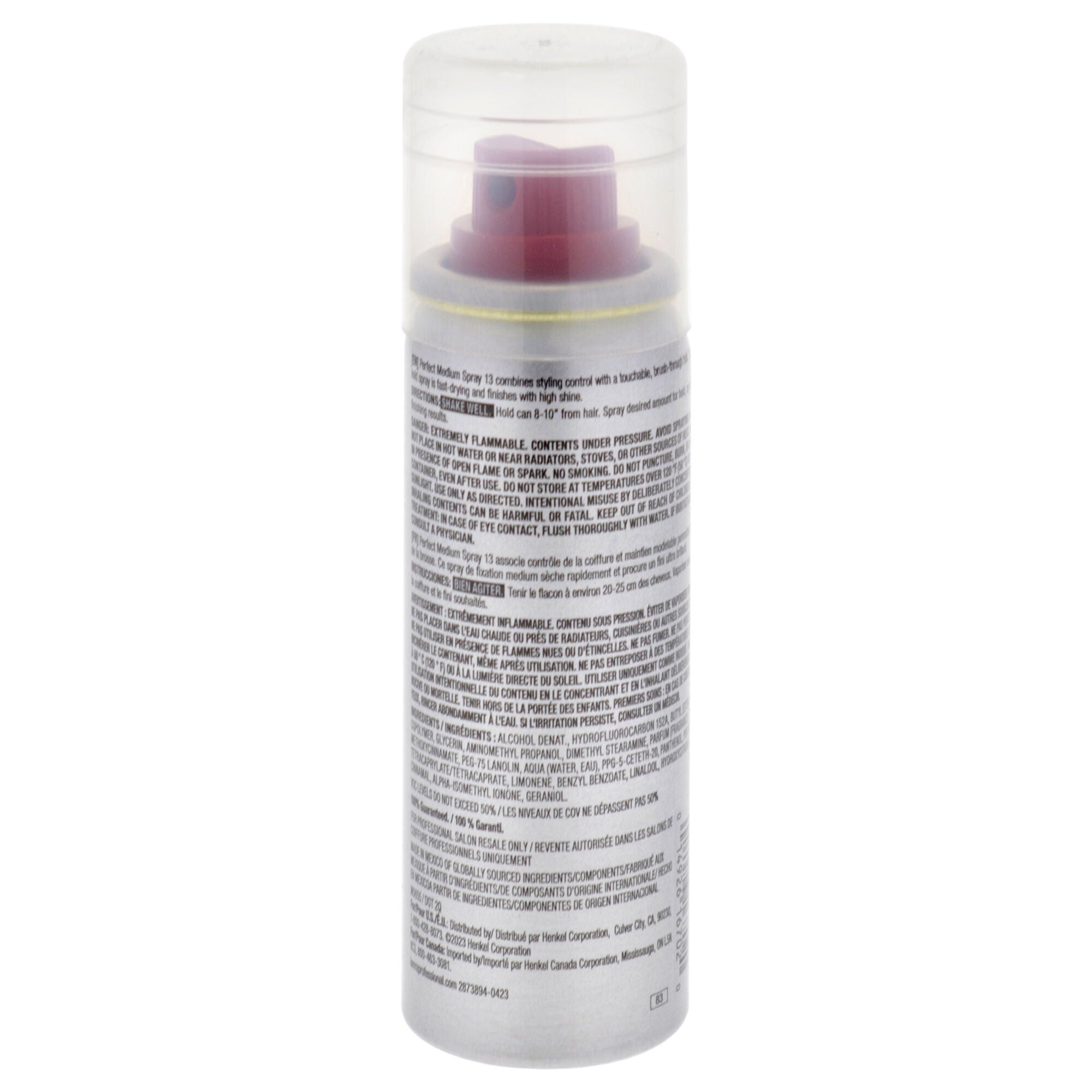 Perfect Medium Spray - 13 Medium Hold by Kenra for Unisex - 1.5 oz Hair Spray, See Description, alternate image number 1