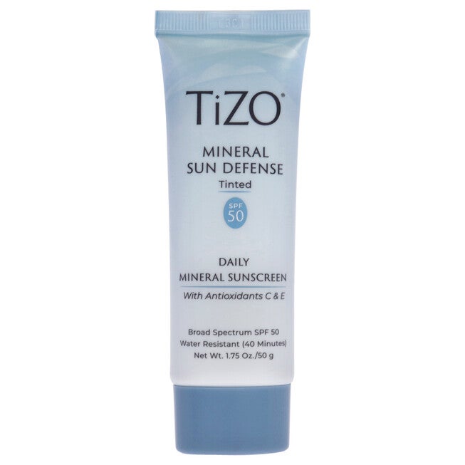 Mineral Sun Defense Tinted SPF 50 by Tizo for Women - 1.75 oz Sunscreen, NA, alternate image number null
