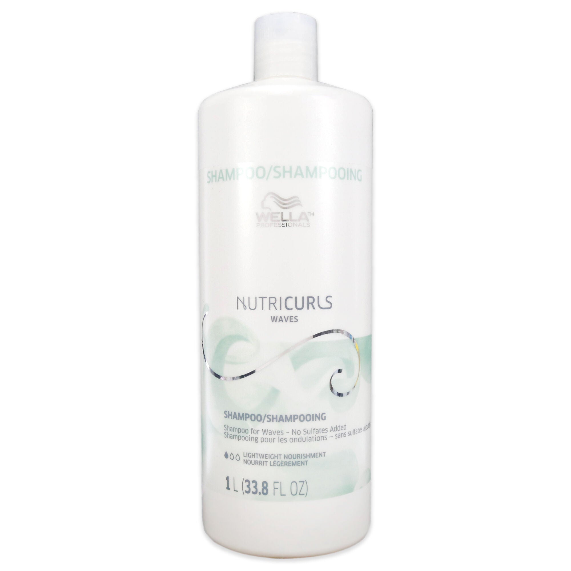 NutriCurls Sulphate-Free Shampoo by Wella for Unisex - 33.8 oz Shampoo, See Description, hi-res image number 0