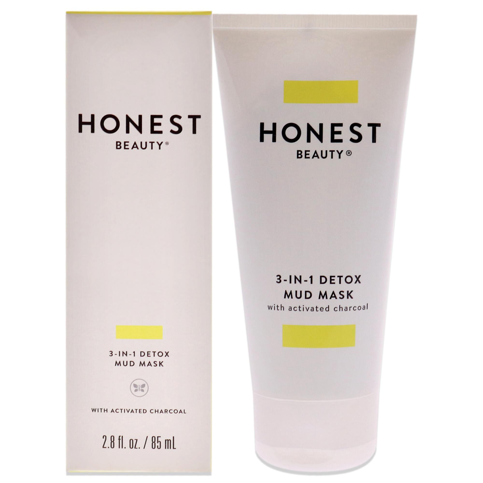 3-In-1 Detox Mud Mask by Honest for Women - 2.8 oz Mask, See Description, hi-res image number 0